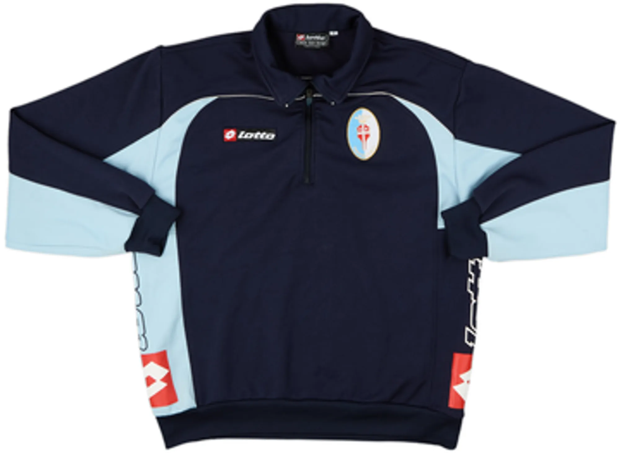 2006-07 Treviso Lotto 1/4 Zip Drill Top - 9/10 - (L)