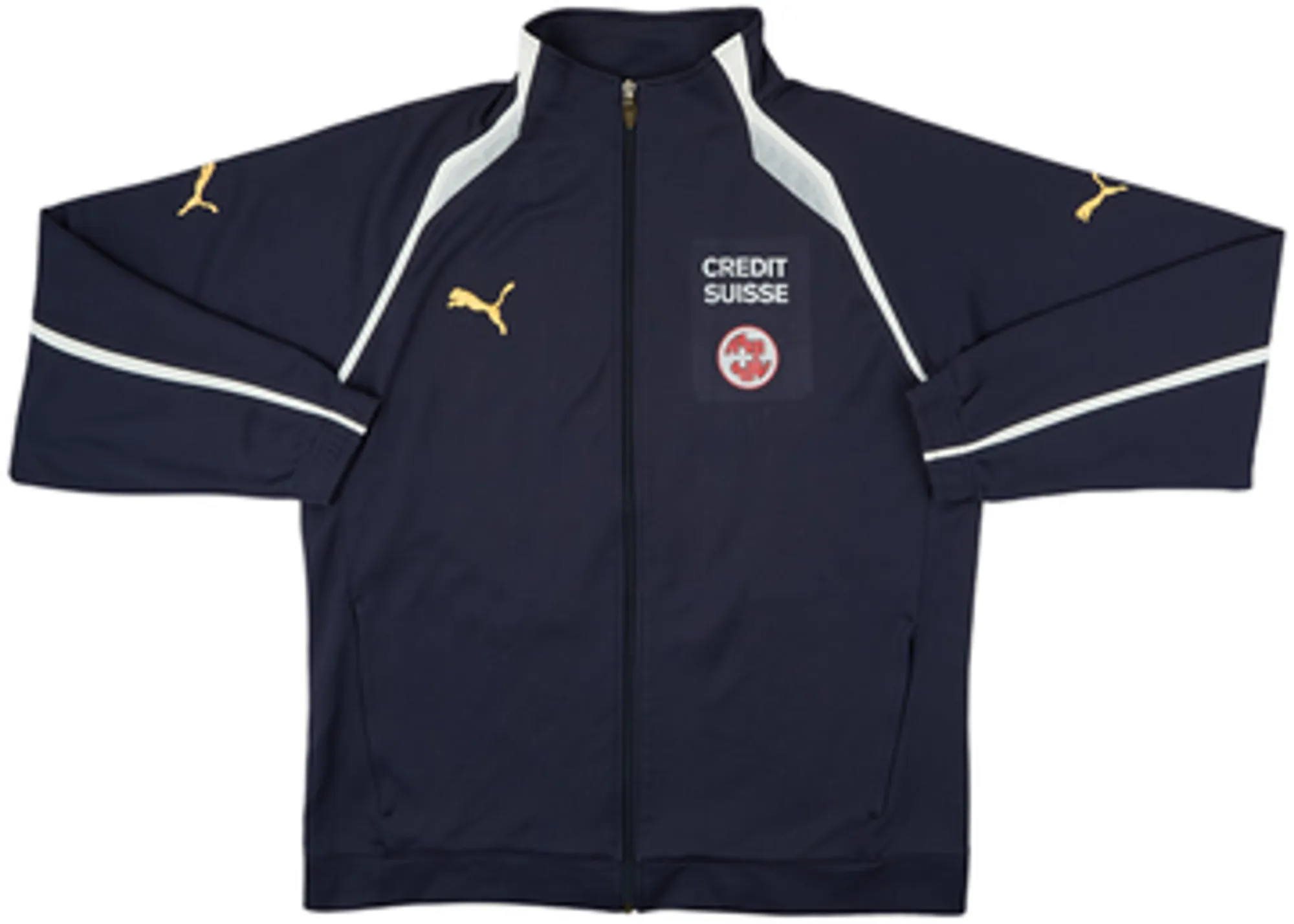 2004-06 Switzerland Puma Player Issue Track Jacket - 7/10 - (L)