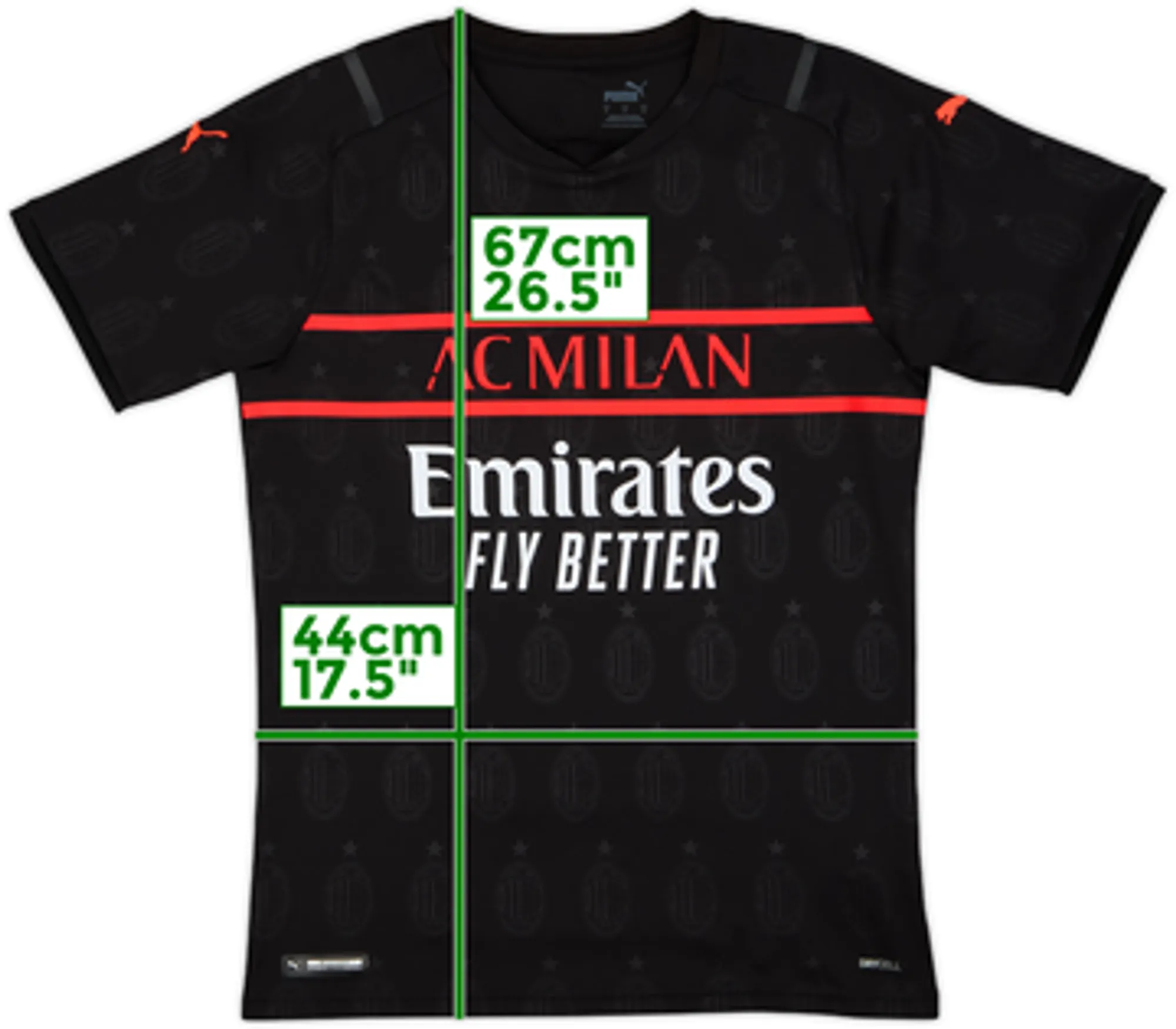 adidas AC Milan Boys SS Third Shirt 2021/22