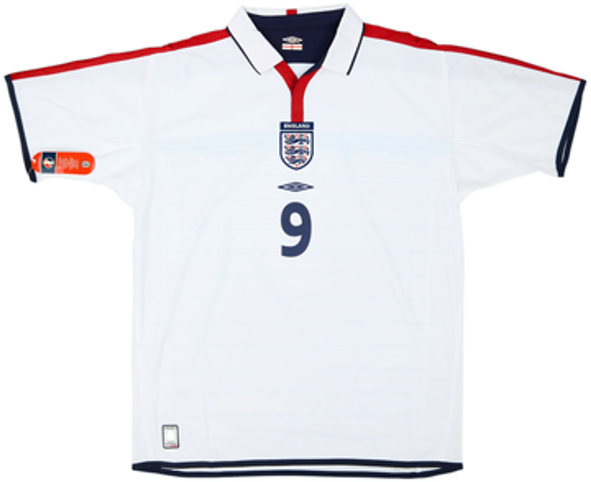 Umbro England Mens SS Home Shirt 2003