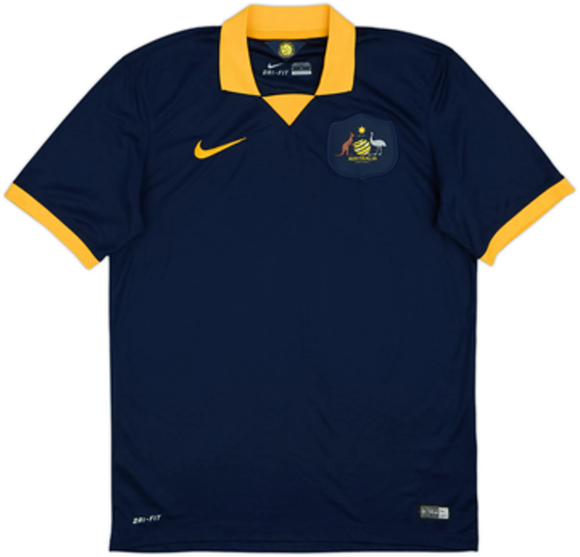 Nike Australia Mens SS Away Shirt 2014