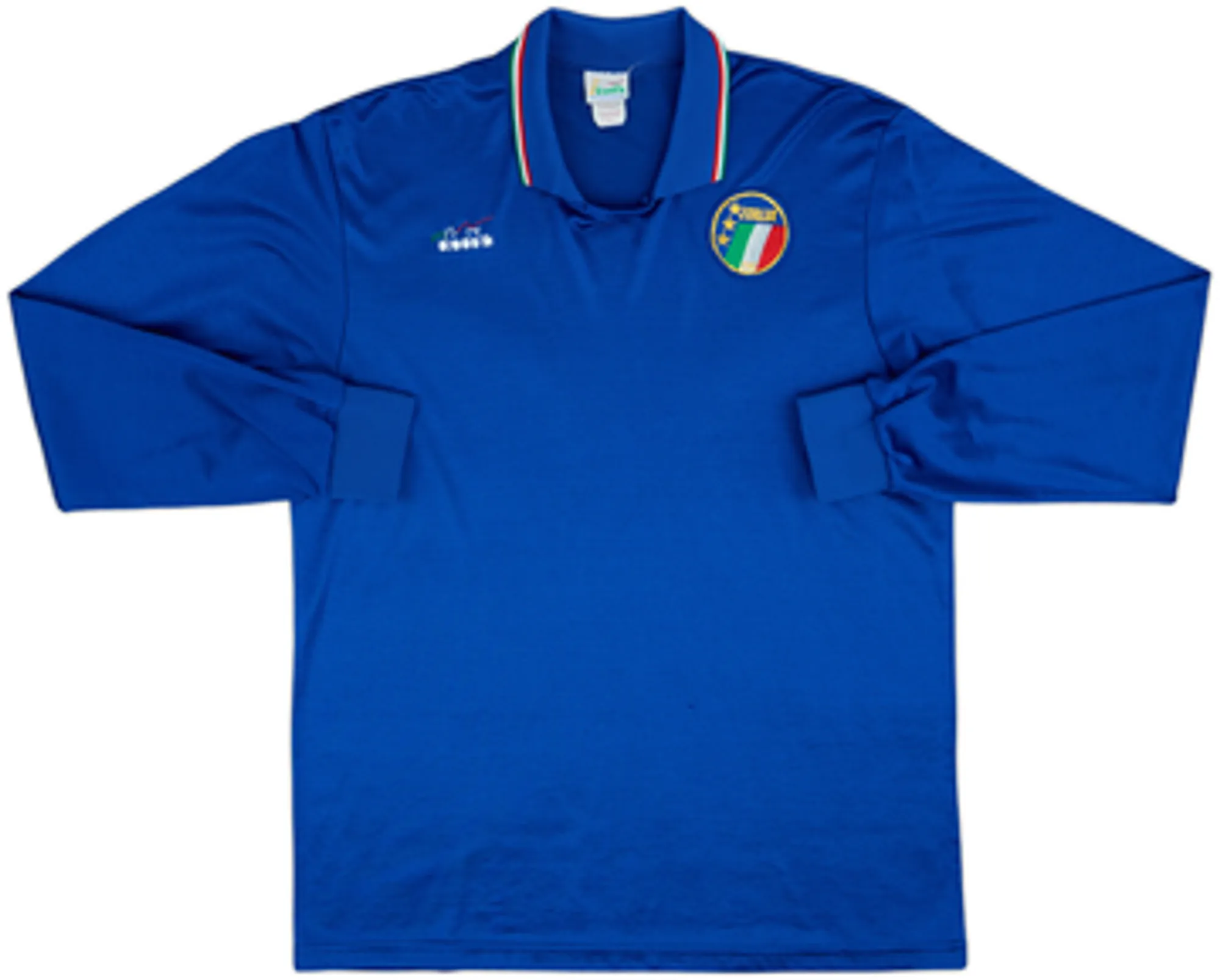 Diadora Italy Mens LS Home Shirt 1986