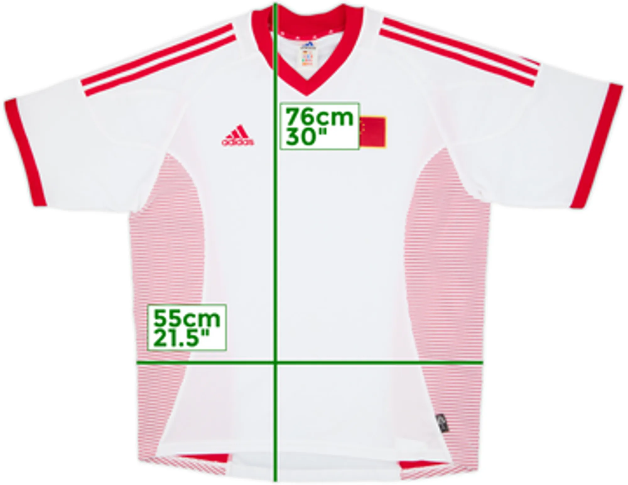 adidas China Mens SS Away Shirt 2002