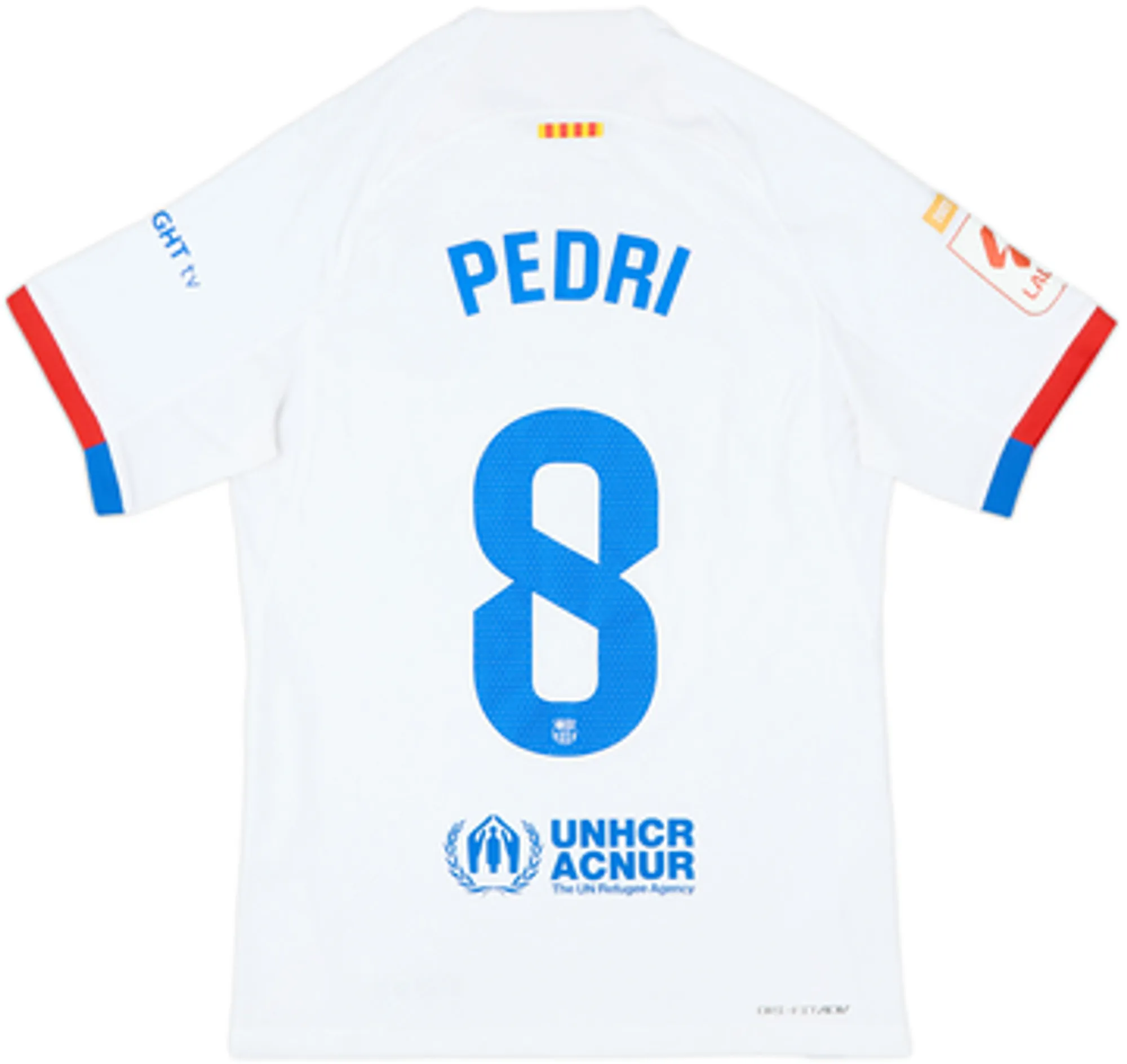 Nike Barcelona Mens SS Player Issue Away Shirt 2023/24