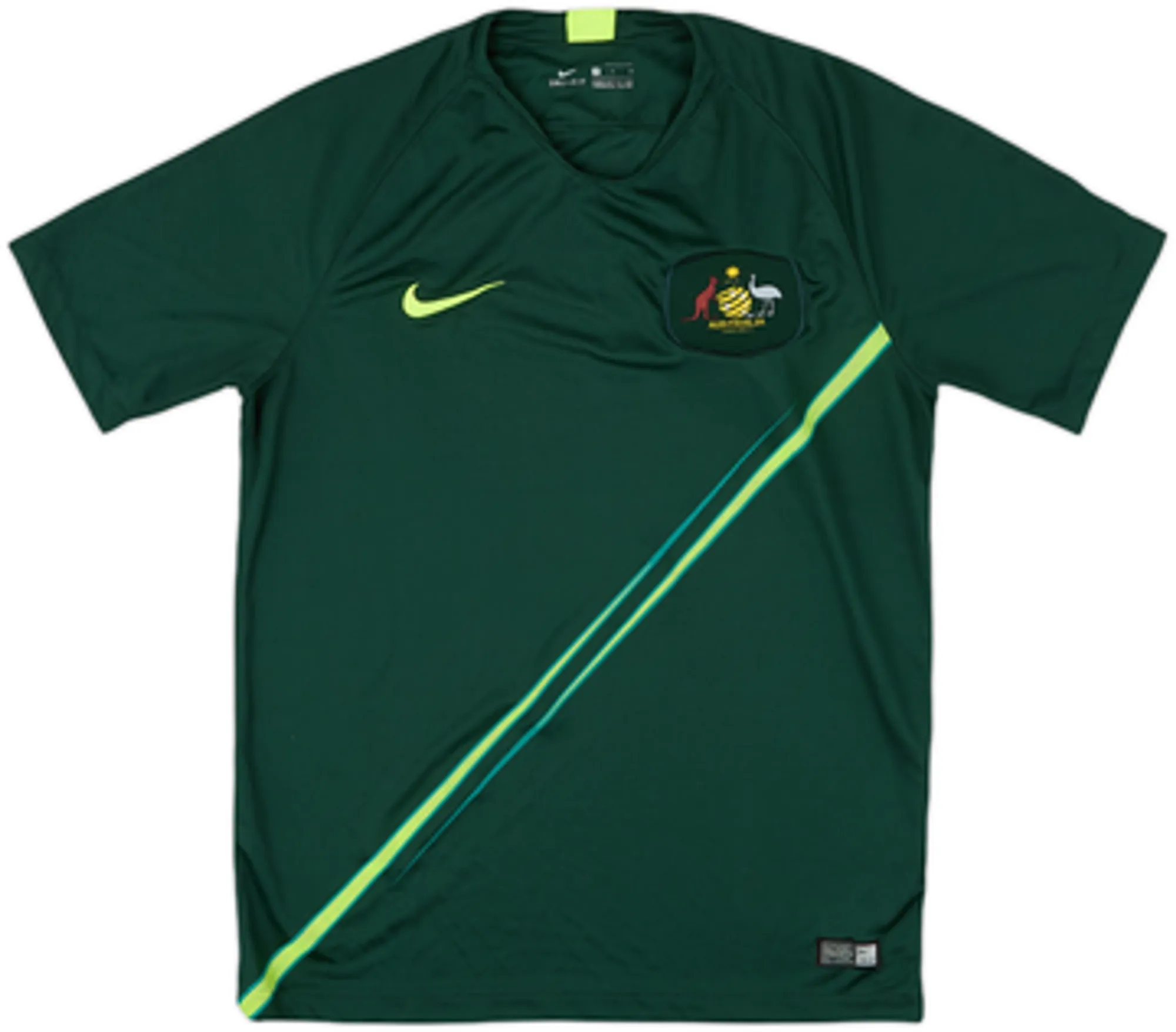 Nike Australia Mens SS Away Shirt 2018