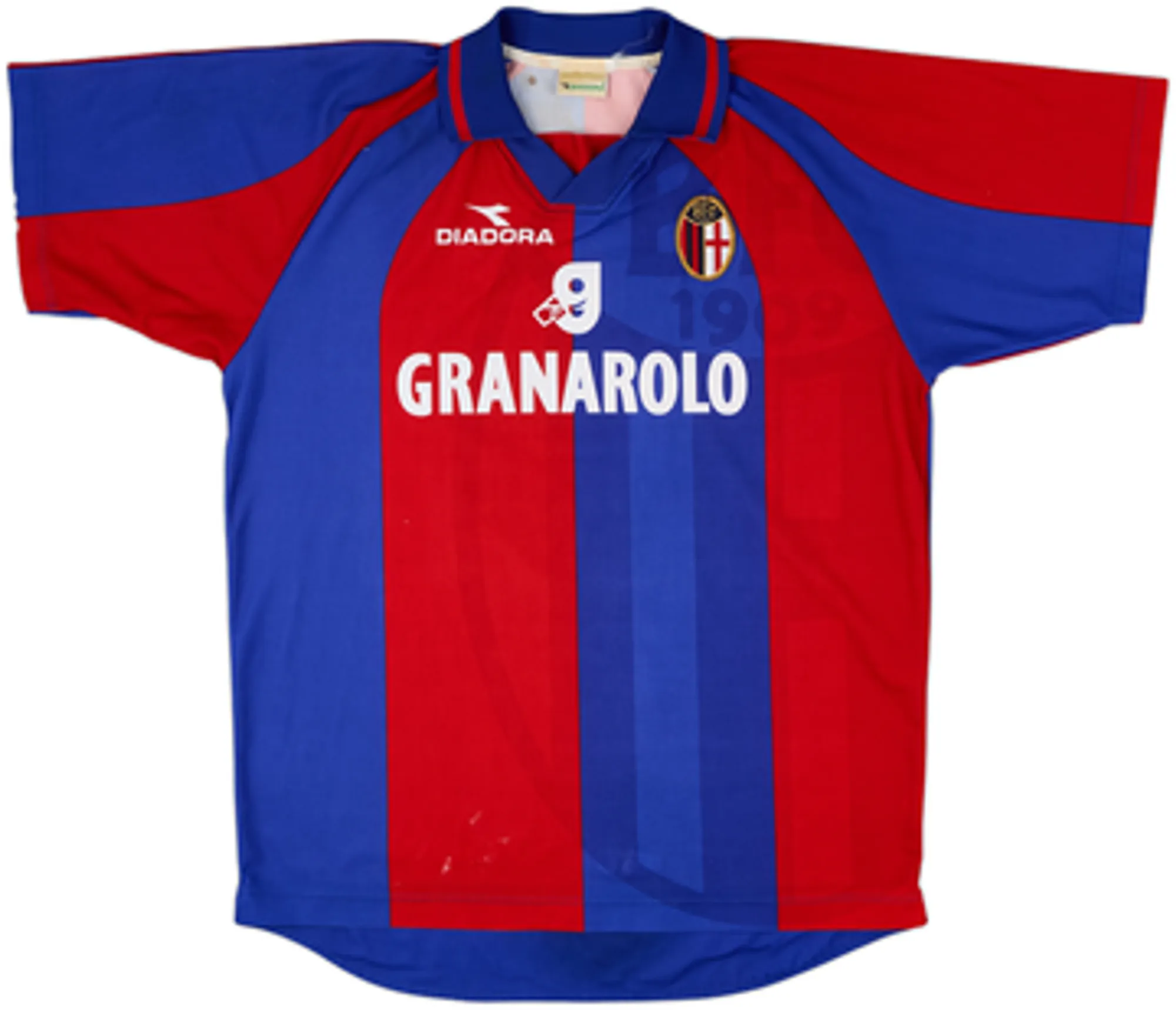Diadora Bologna Mens SS Home Shirt 1997/98