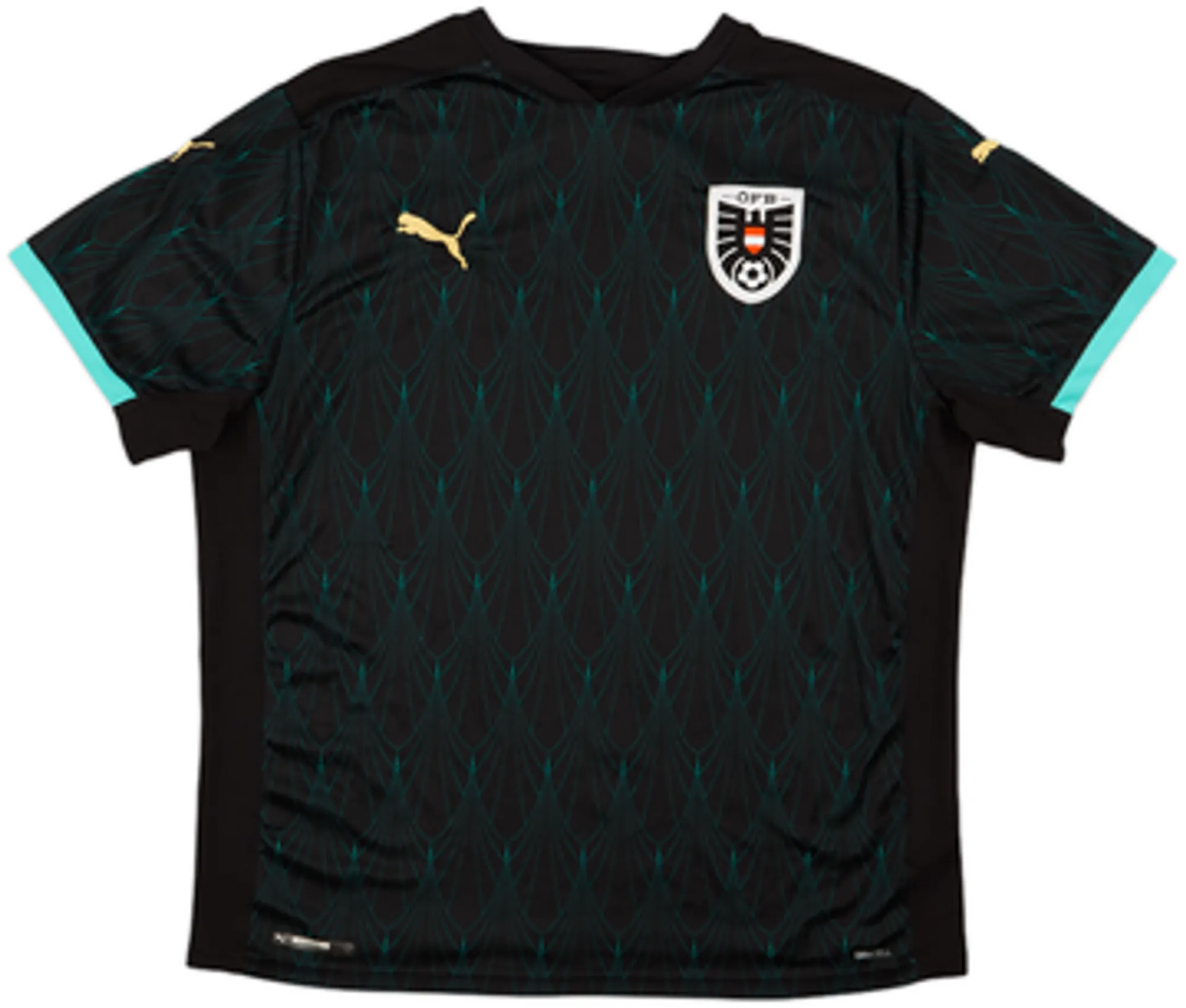 Puma Austria Mens SS Away Shirt 2020