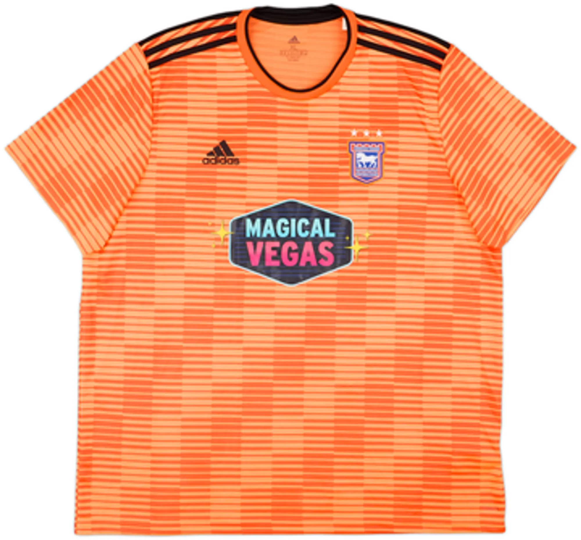 adidas Ipswich Town Mens SS Away Shirt 2018/20