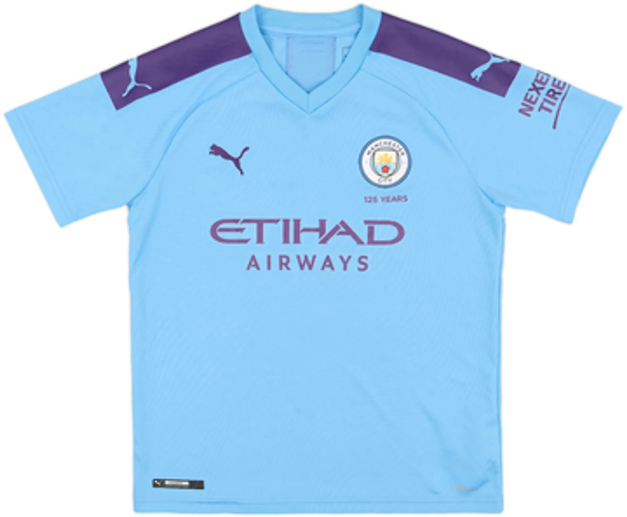 Puma Manchester City Boys SS Home Shirt 2019/20