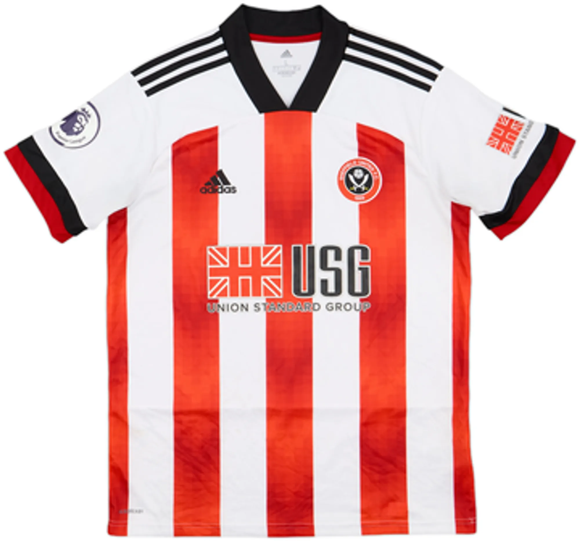 adidas Sheffield United Mens SS Home Shirt 2020/21