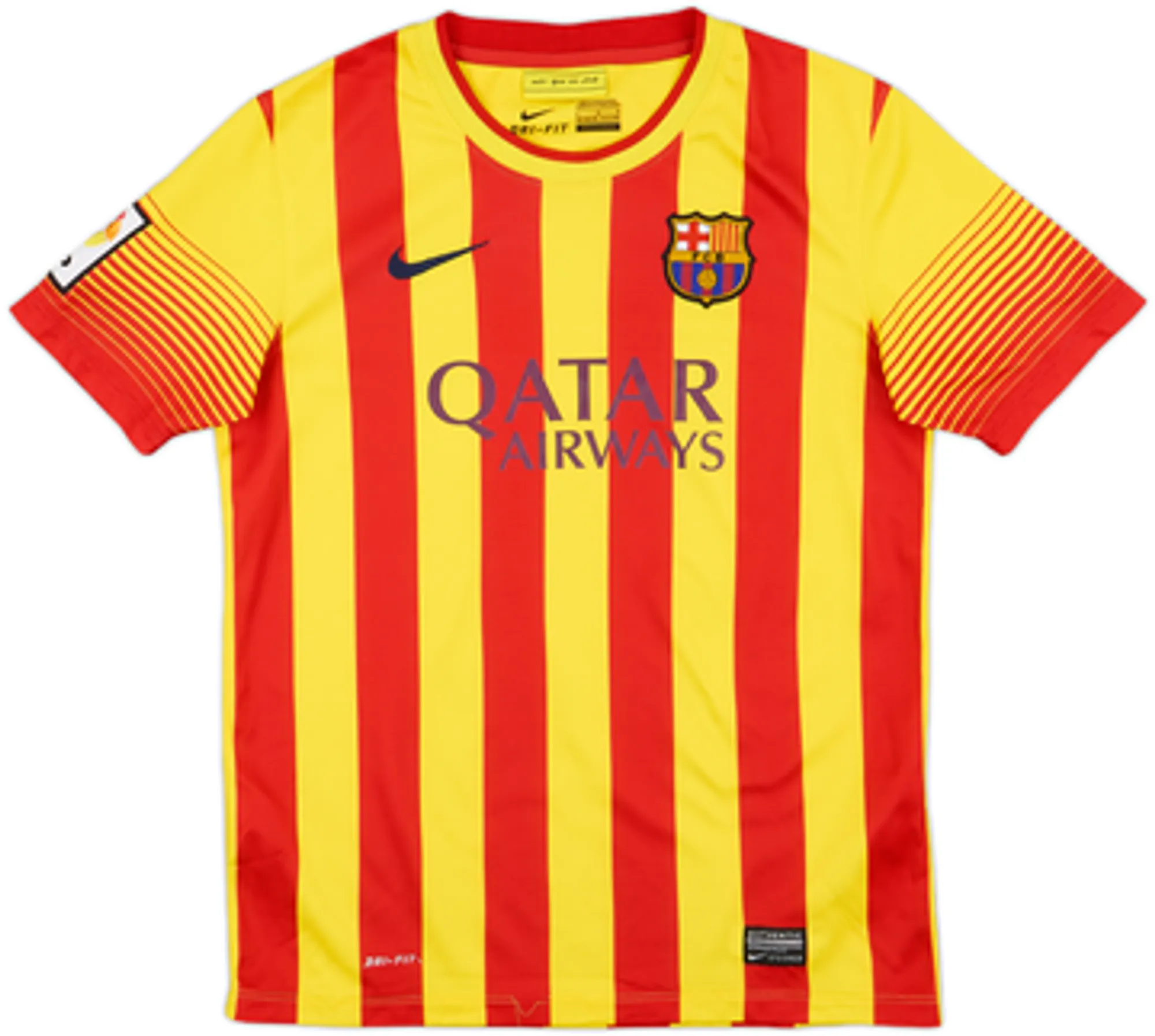 Nike Barcelona Boys SS Away Shirt 2013/15