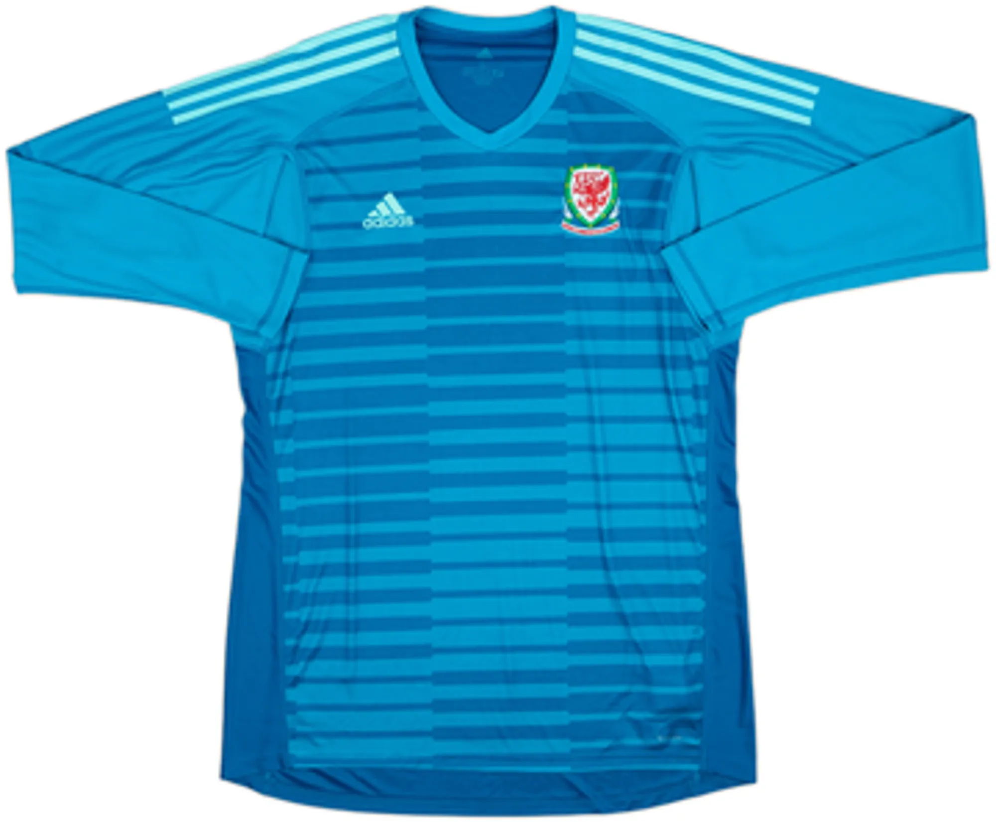 adidas Wales Mens LS Goalkeeper Home Shirt 2018