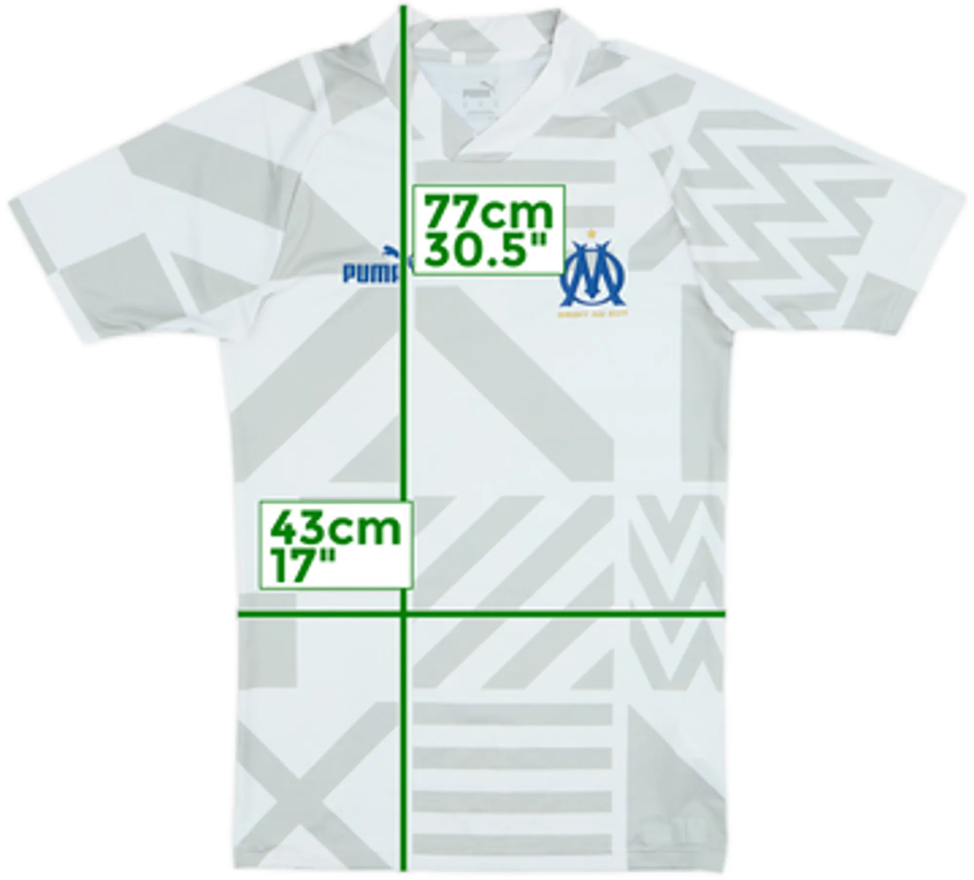 Puma Marseille Mens SS Pre-Match Home Shirt 2022/23