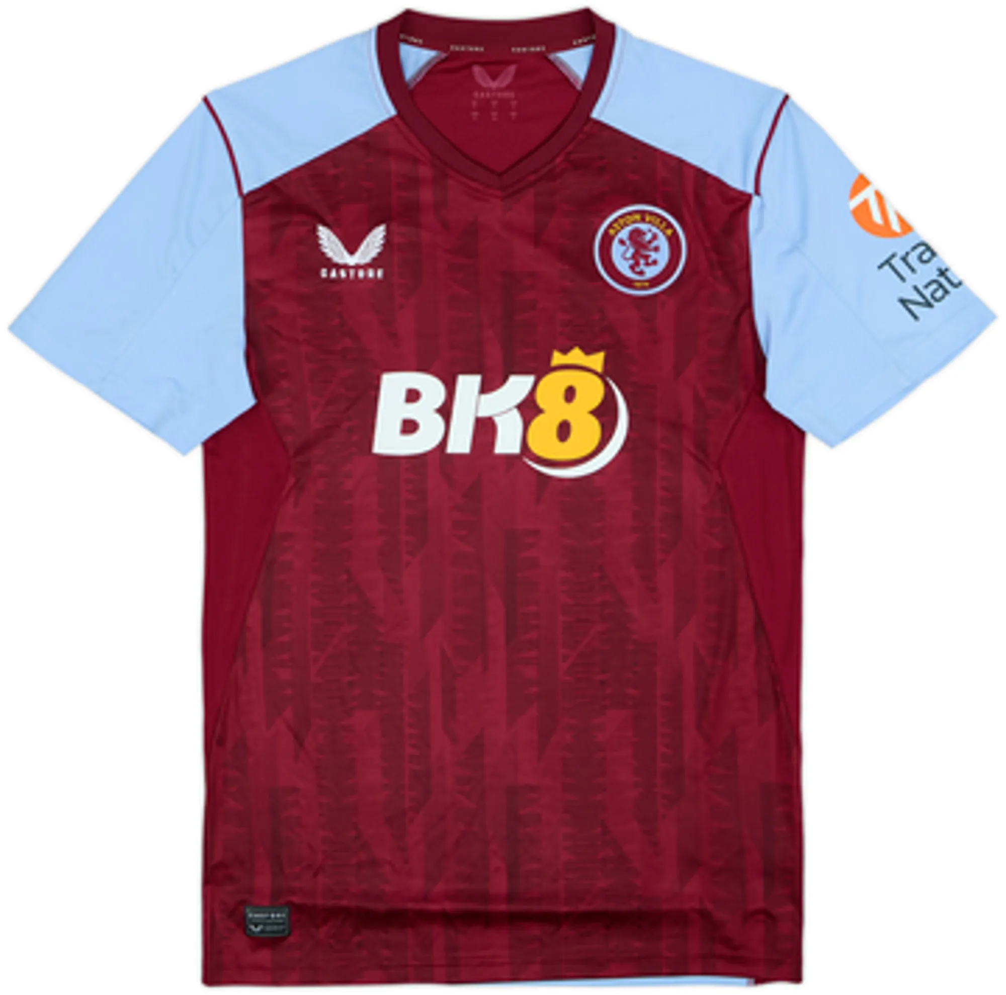Castore Aston Villa Mens SS Home Shirt 2023/24