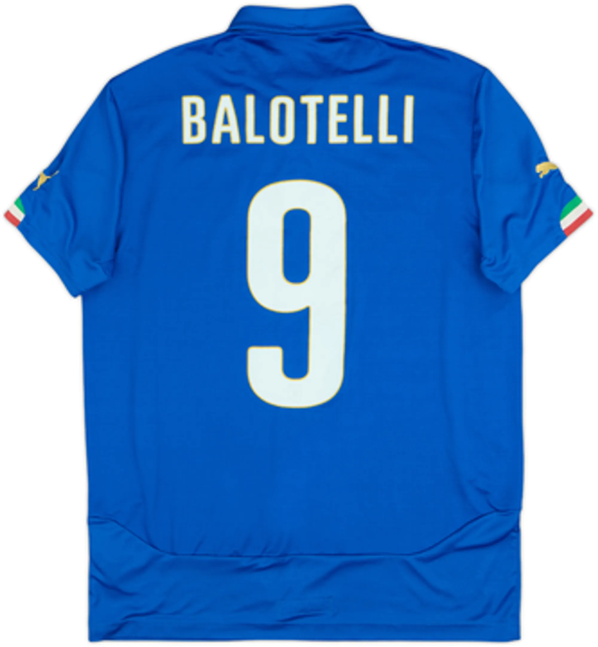 Puma Italy Boys SS Home Shirt 2014