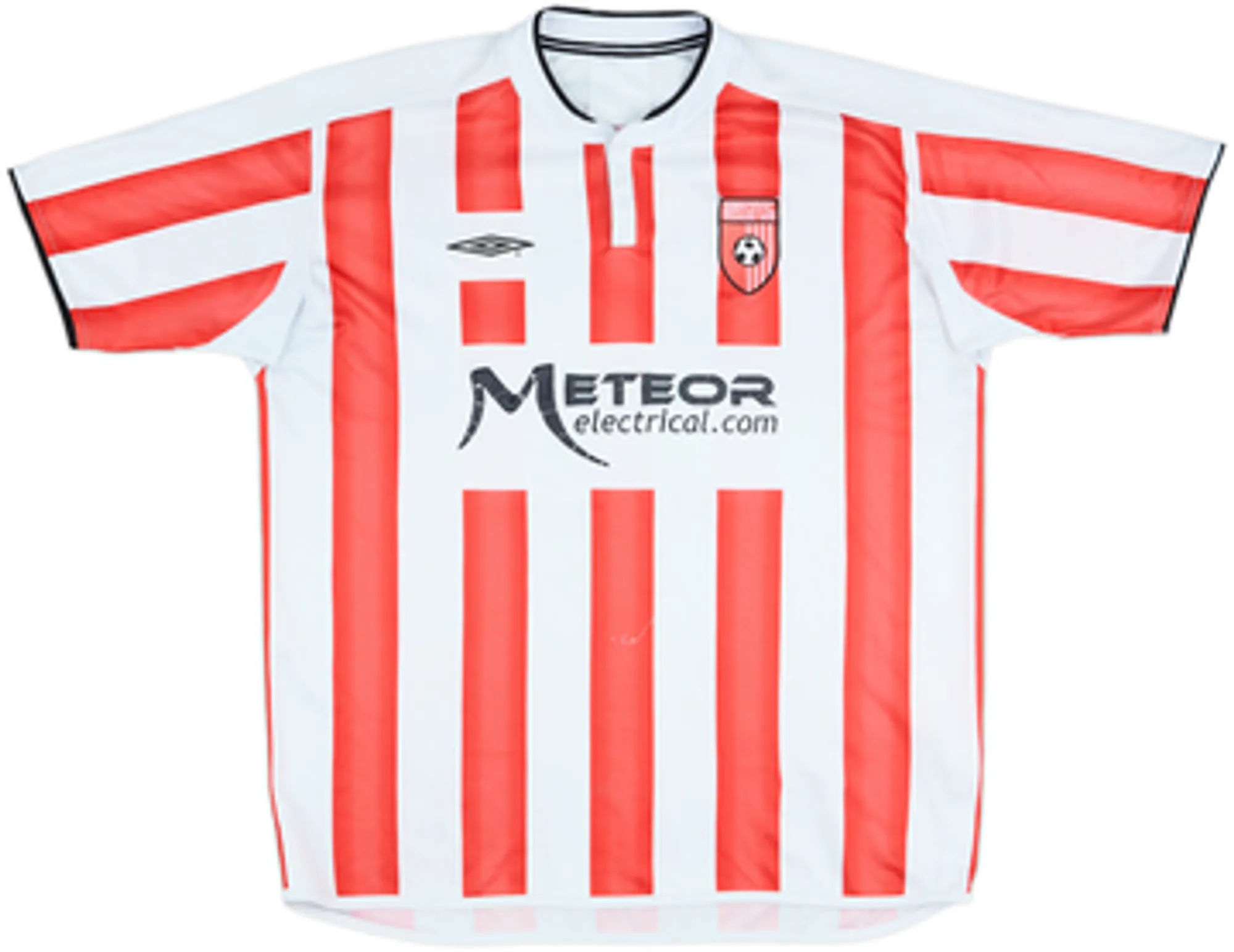 Umbro Derry City Mens SS Player Issue Home Shirt 2006/07