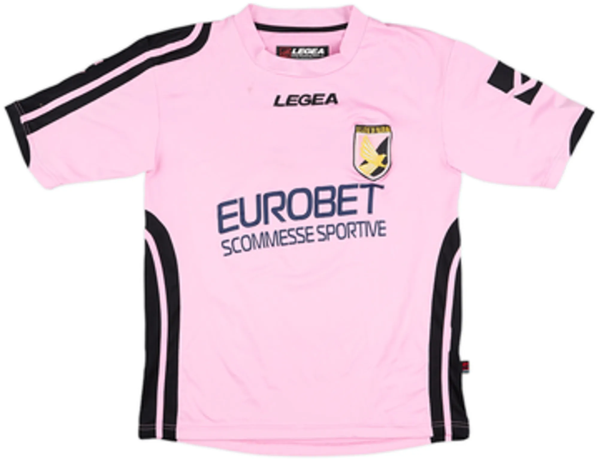 Legea Palermo Mens SS Player Issue Home Shirt 2010/11