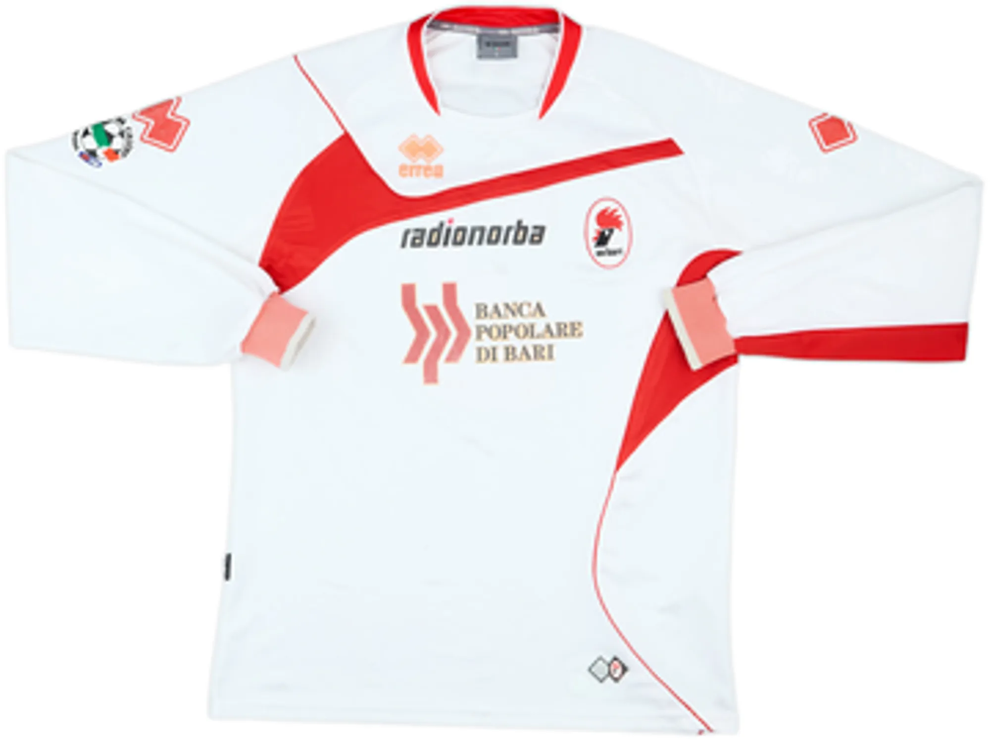 Errea Bari Mens LS Player Issue Away Shirt 2009/10