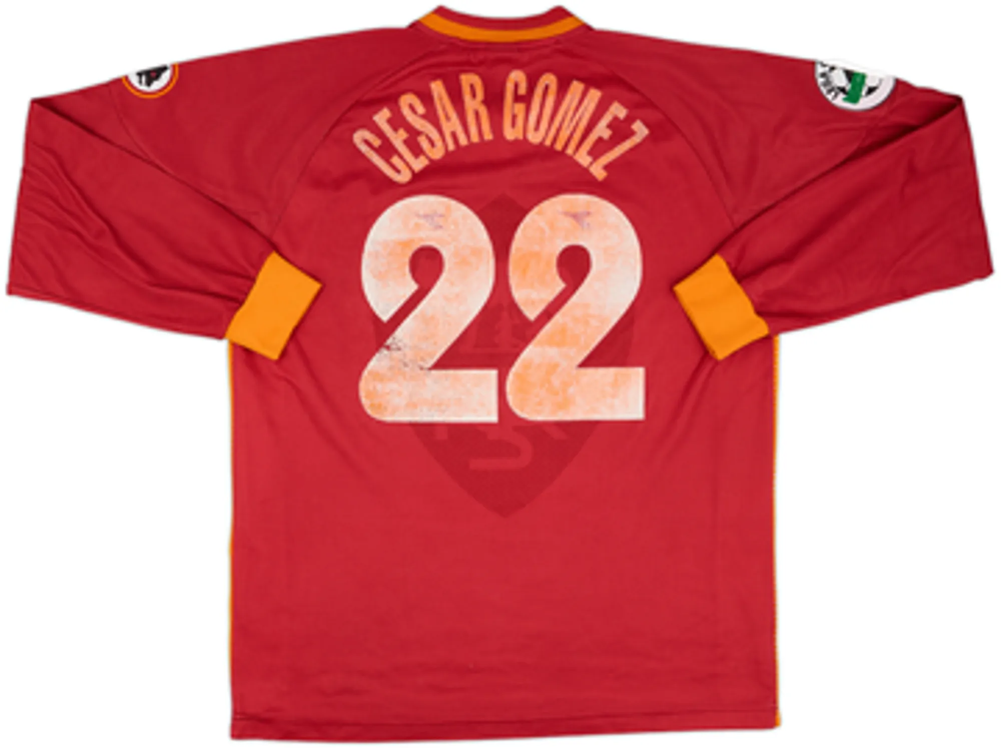 Diadora Roma Mens LS Player Issue Home Shirt 1997/98