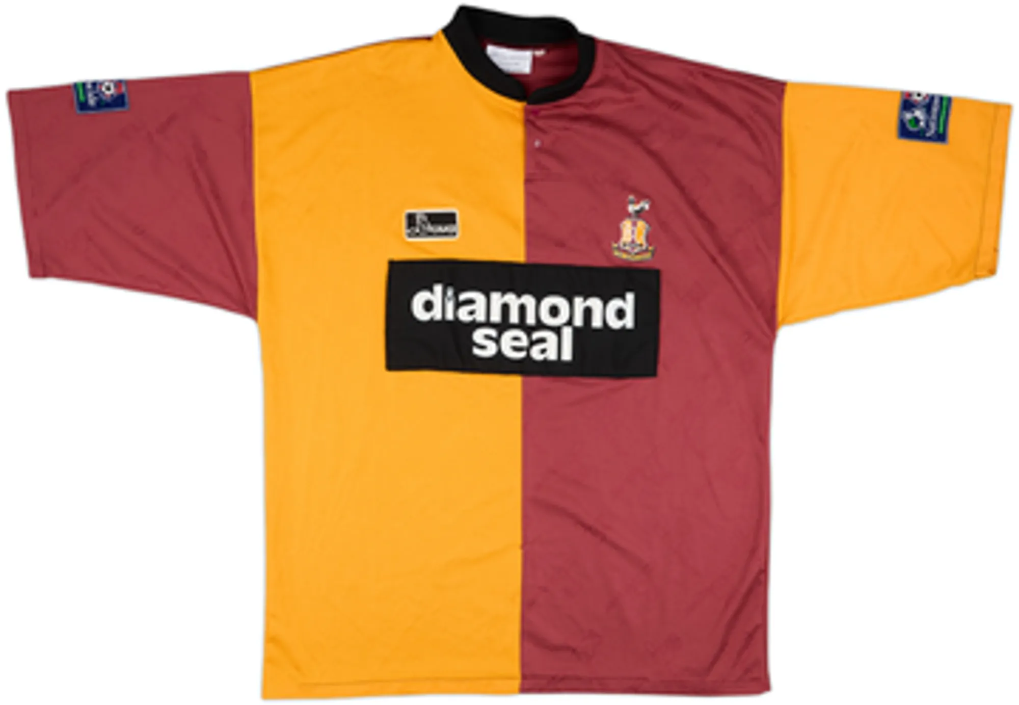 Home Bradford City Mens SS Player Issue Home Shirt 1996/97