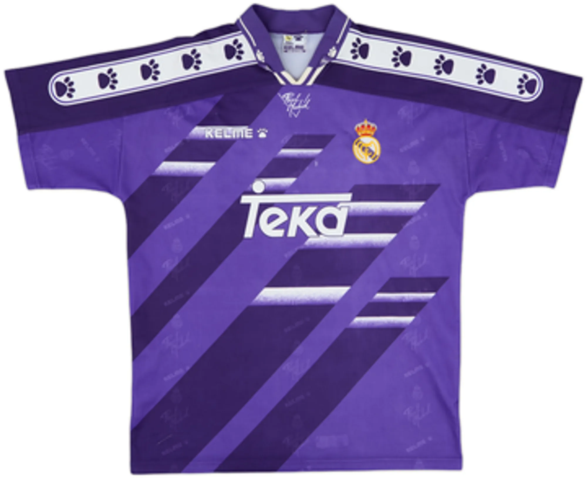Kelme Real Madrid Mens SS Away Shirt 1994/96