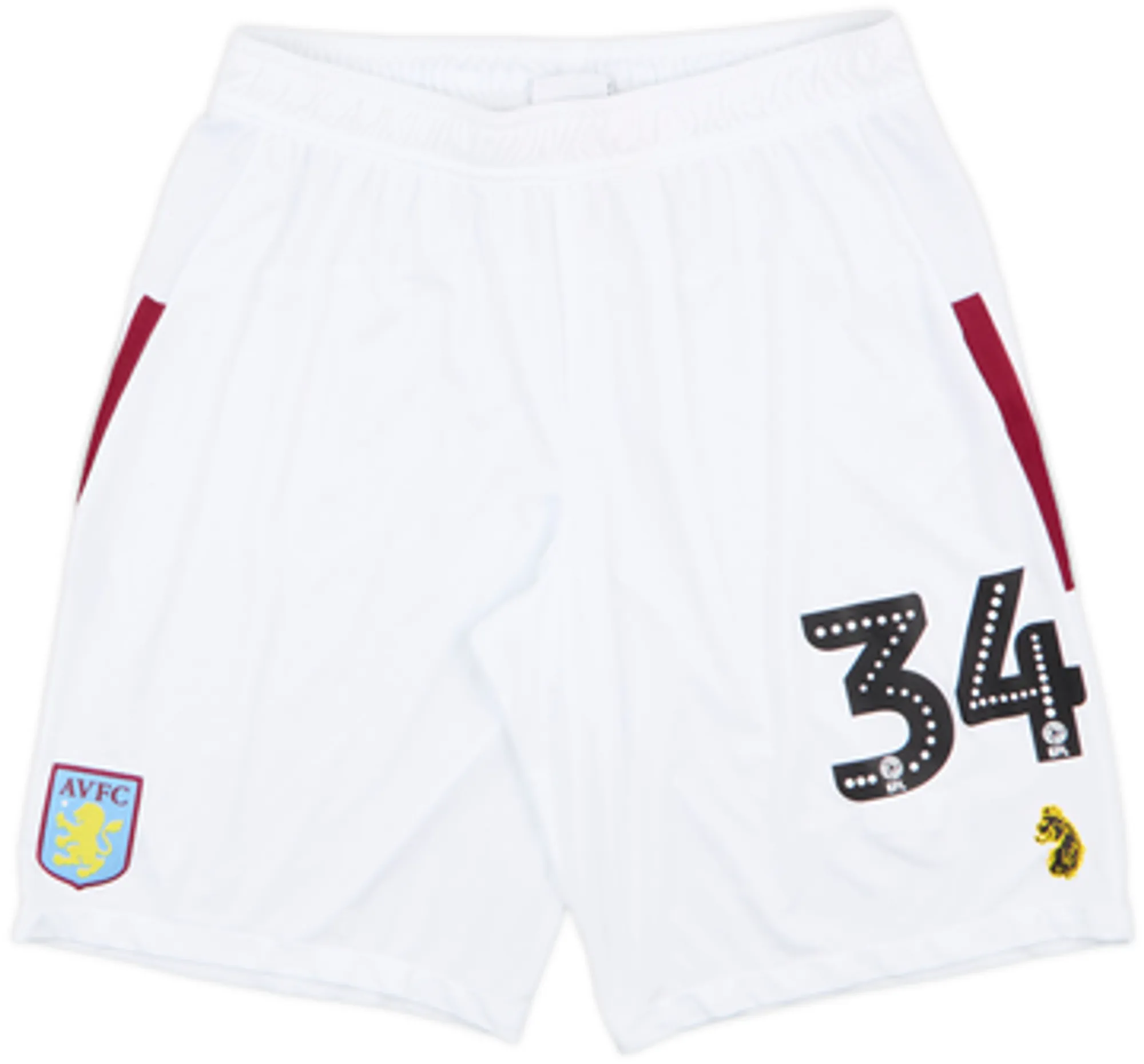 Shorts Aston Villa Mens Player Issue Away Shorts 2018/19