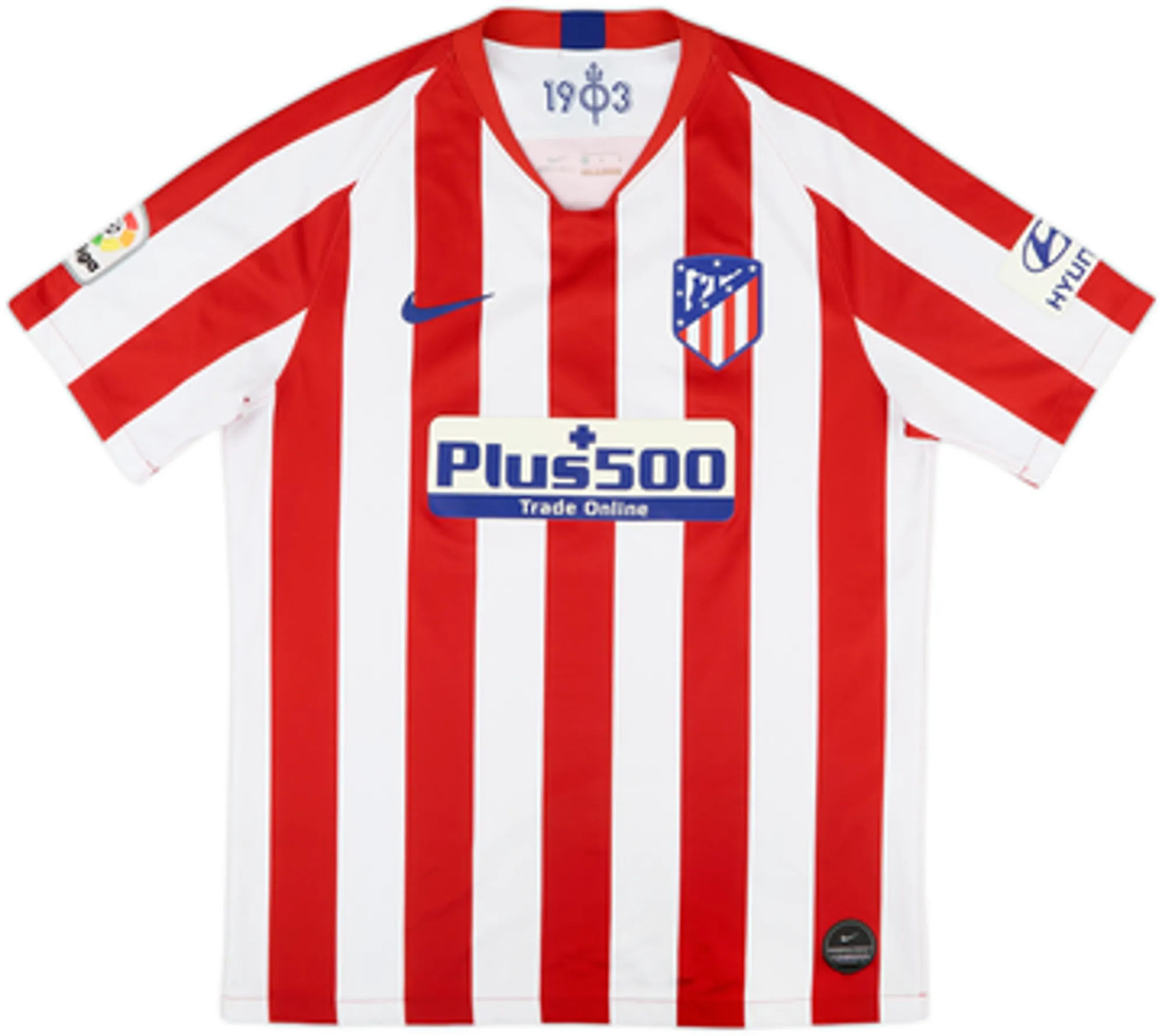 Nike Atlético Madrid Mens SS Home Shirt 2019/20