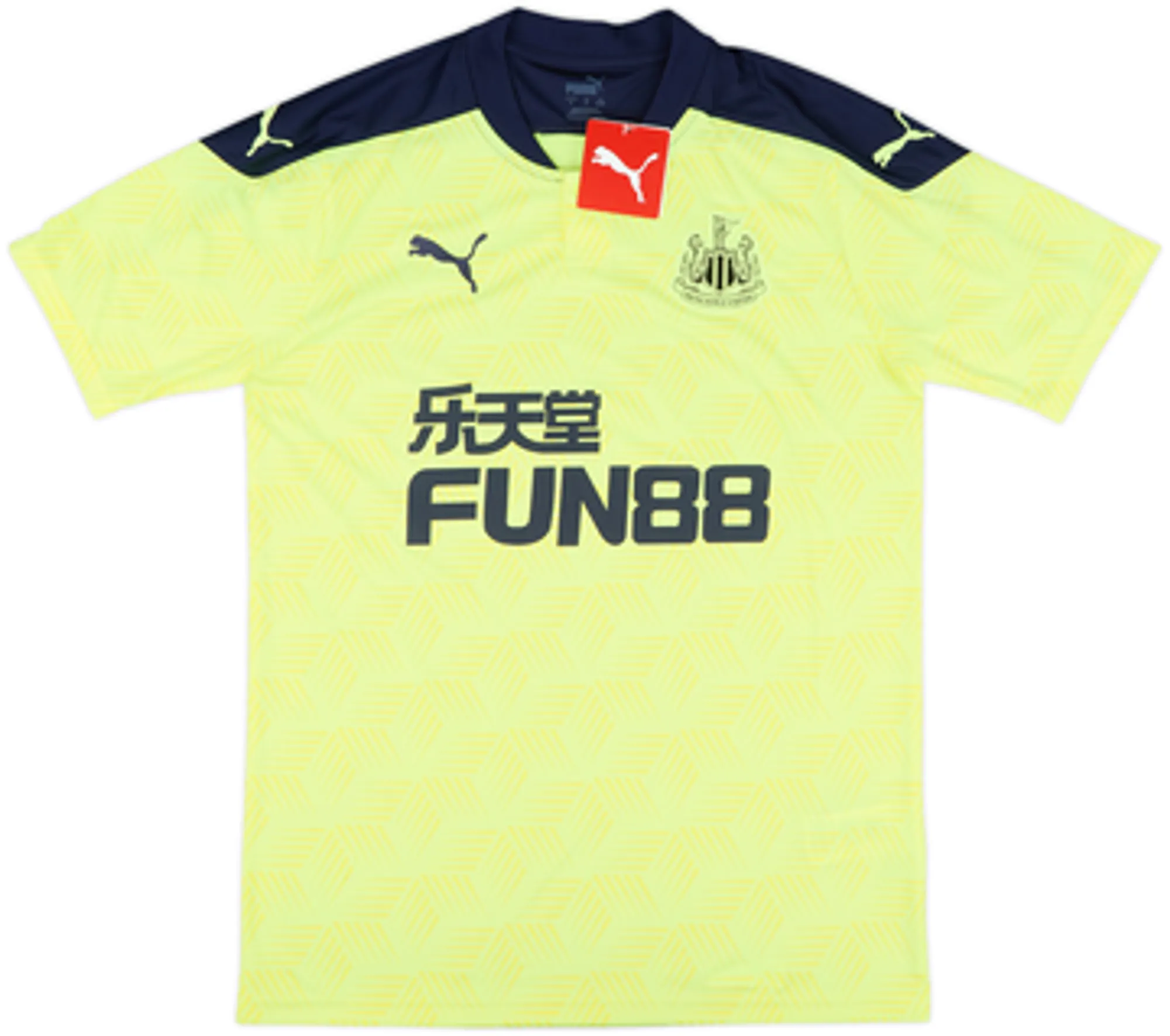 Puma Newcastle United Mens SS Away Shirt 2020/21