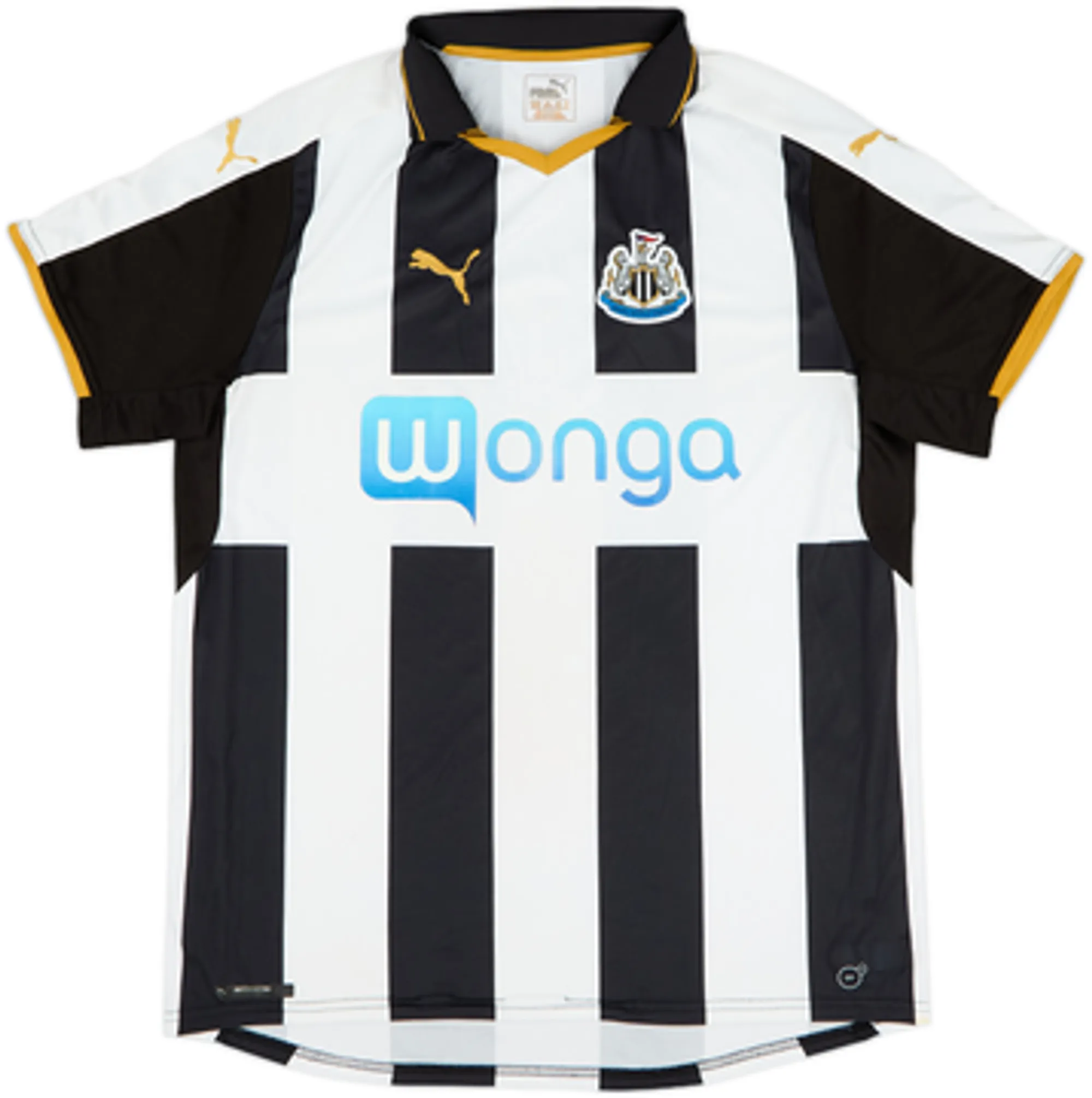 Puma Newcastle United Mens SS Home Shirt 2016/17