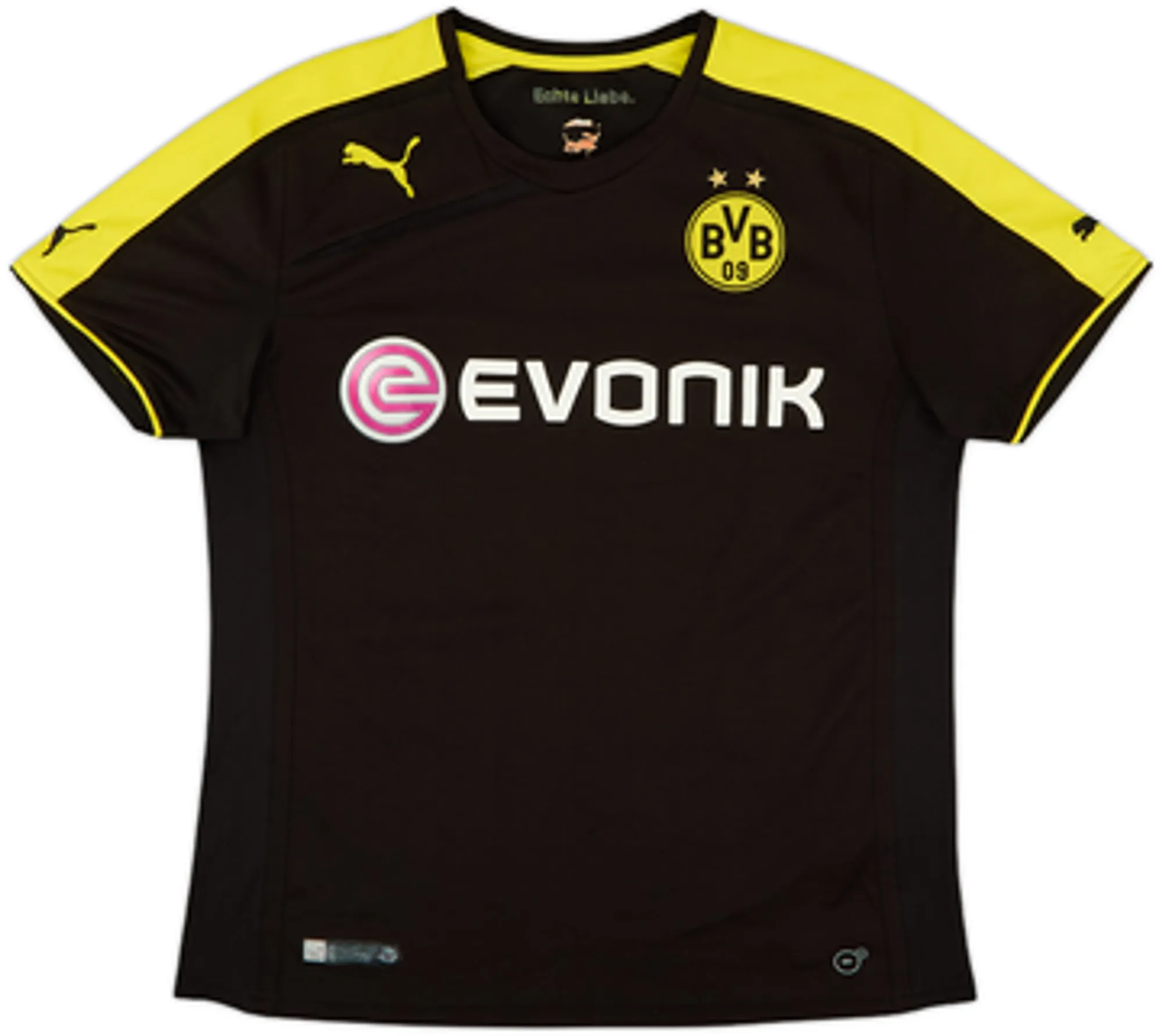 Puma Borussia Dortmund Mens SS Away Shirt 2013/14
