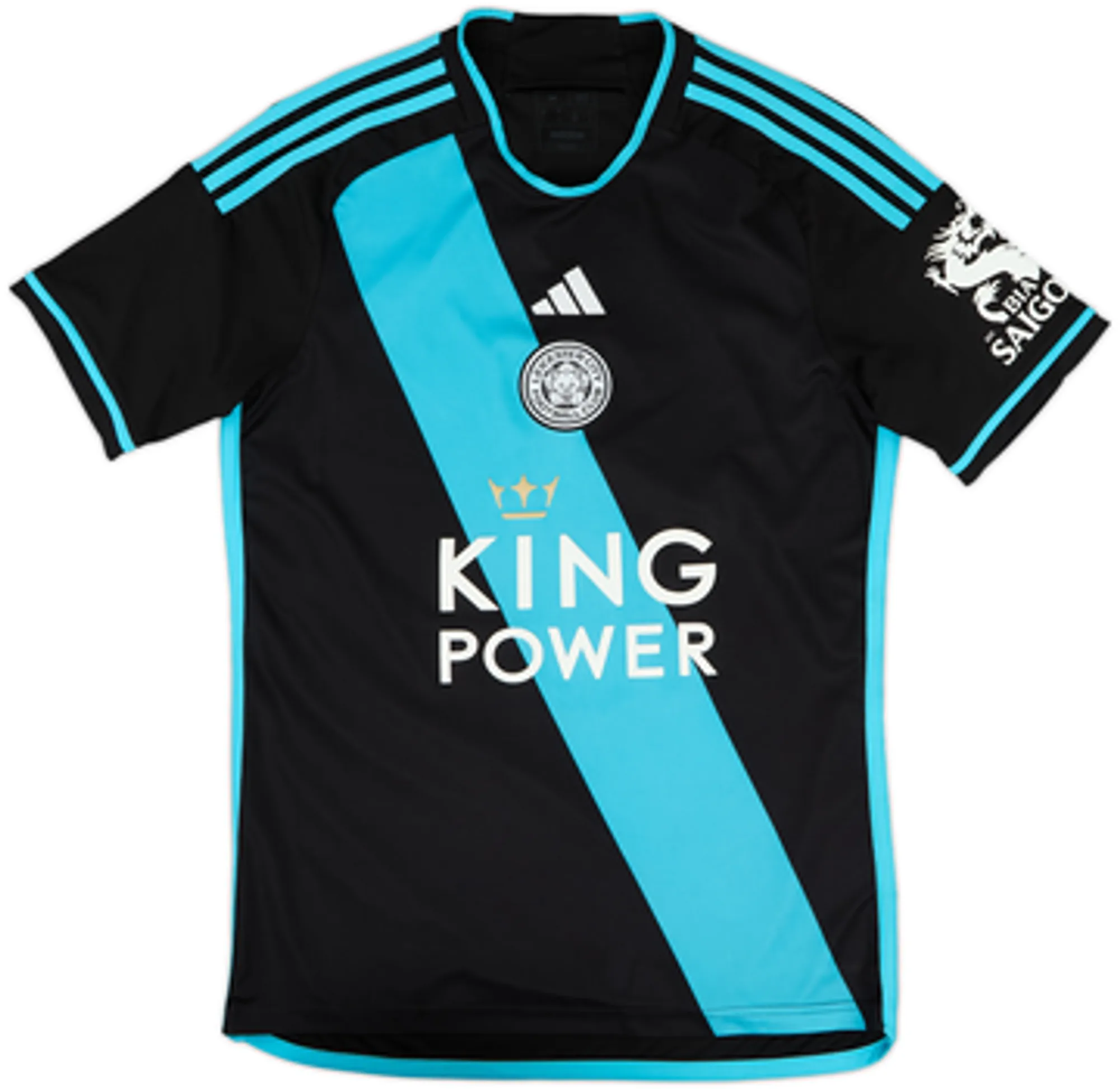 adidas Leicester City Mens SS Away Shirt 2023/24