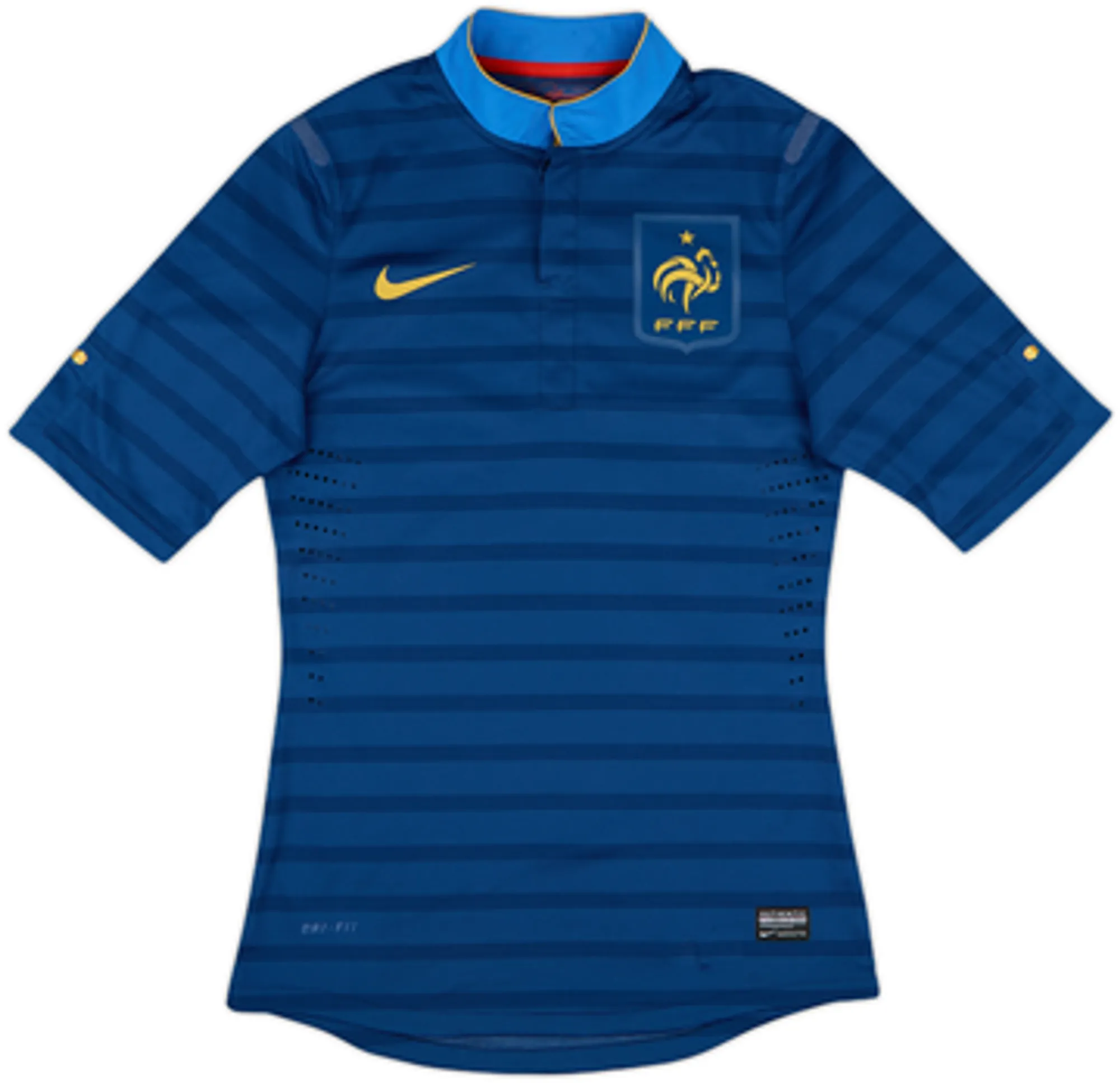 Nike France Mens SS Player Issue Home Shirt 2012