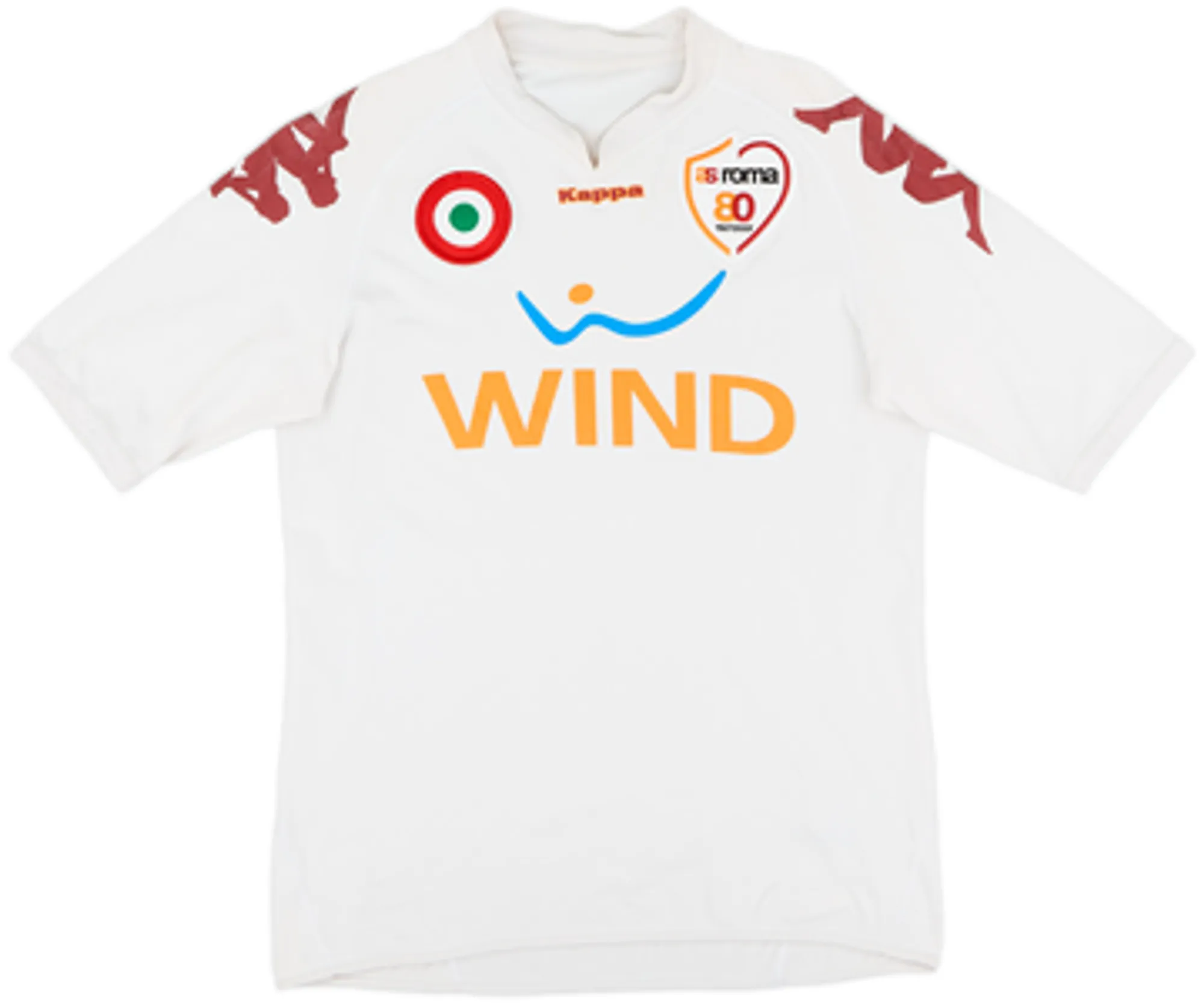 Kappa Roma Mens SS Away Shirt 2007/08