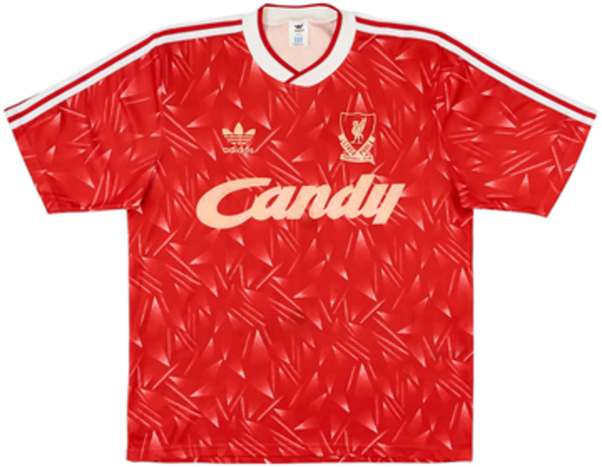 adidas Liverpool Mens SS Home Shirt 1989/91