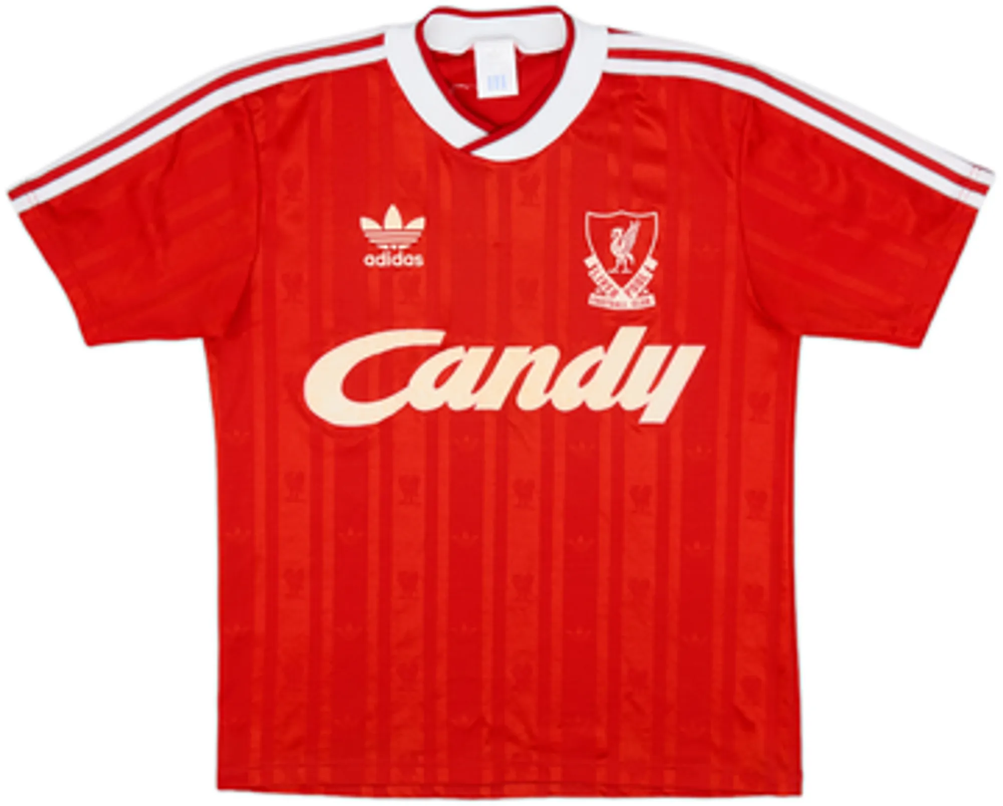 adidas Liverpool Mens SS Home Shirt 1988/89