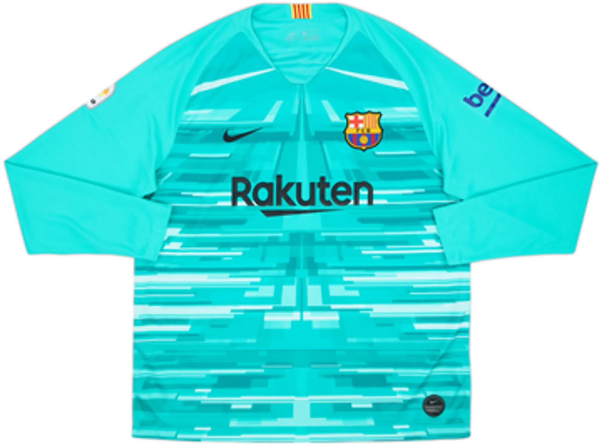 Nike Barcelona Mens LS Goalkeeper Home Shirt 2019/20