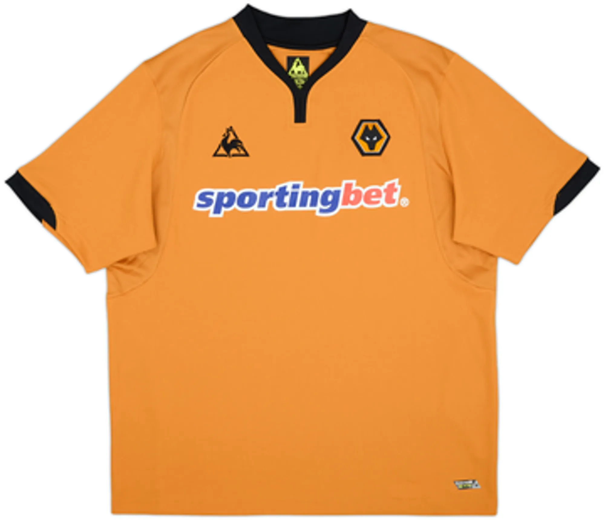 LeCoqSportif Wolverhampton Wanderers Mens SS Home Shirt 2009/10