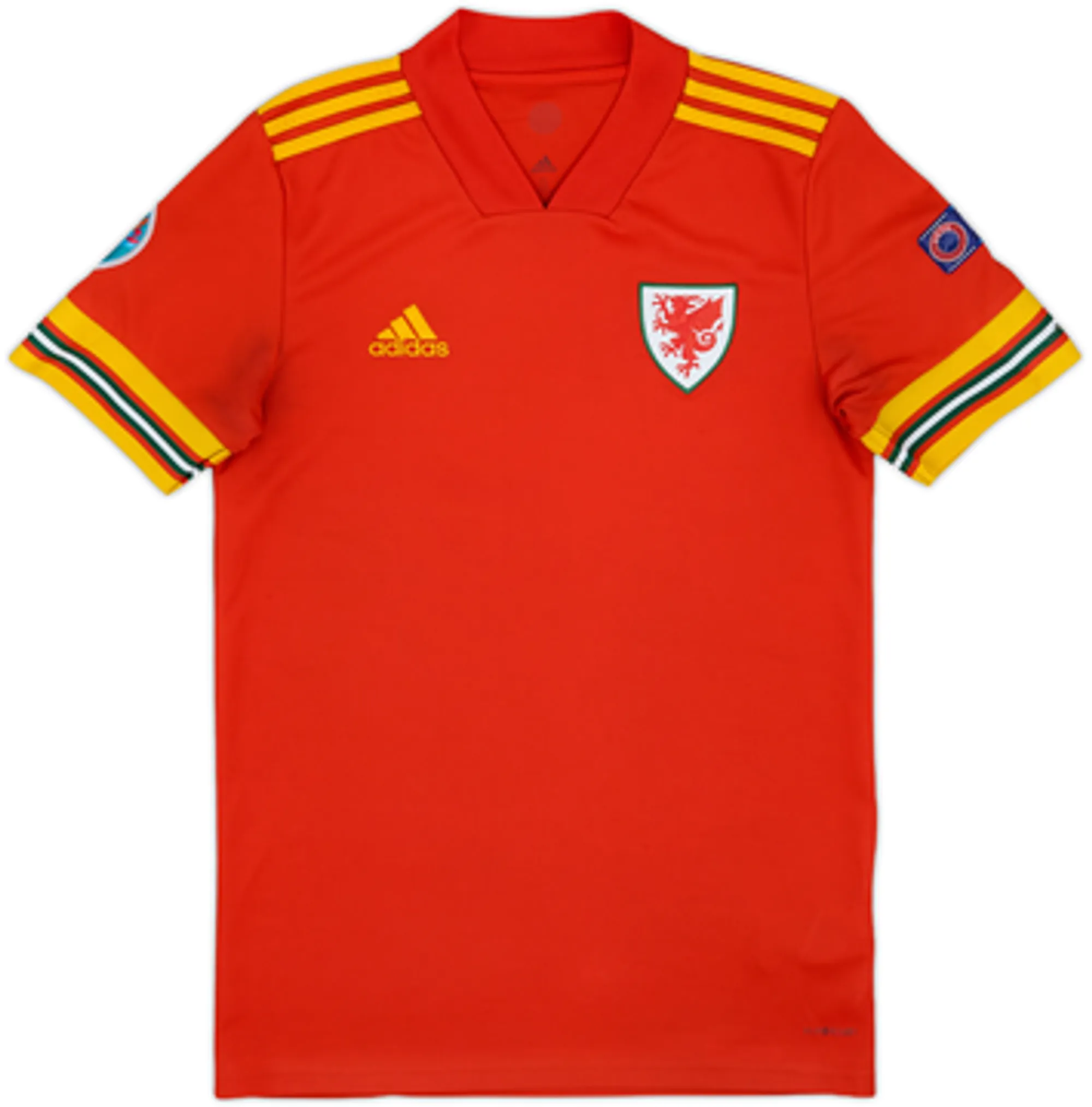 adidas Wales Mens SS Home Shirt 2020