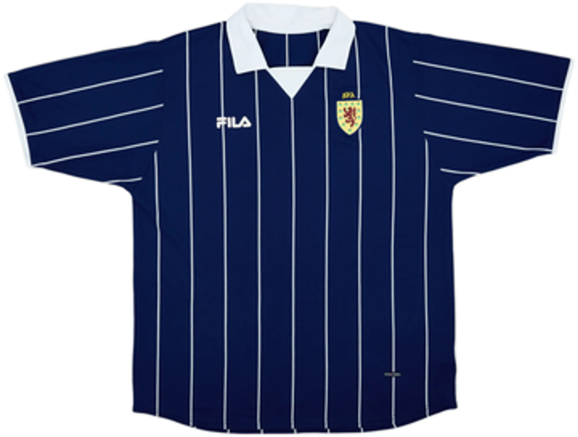 Fila Scotland Mens SS Home Shirt 2002