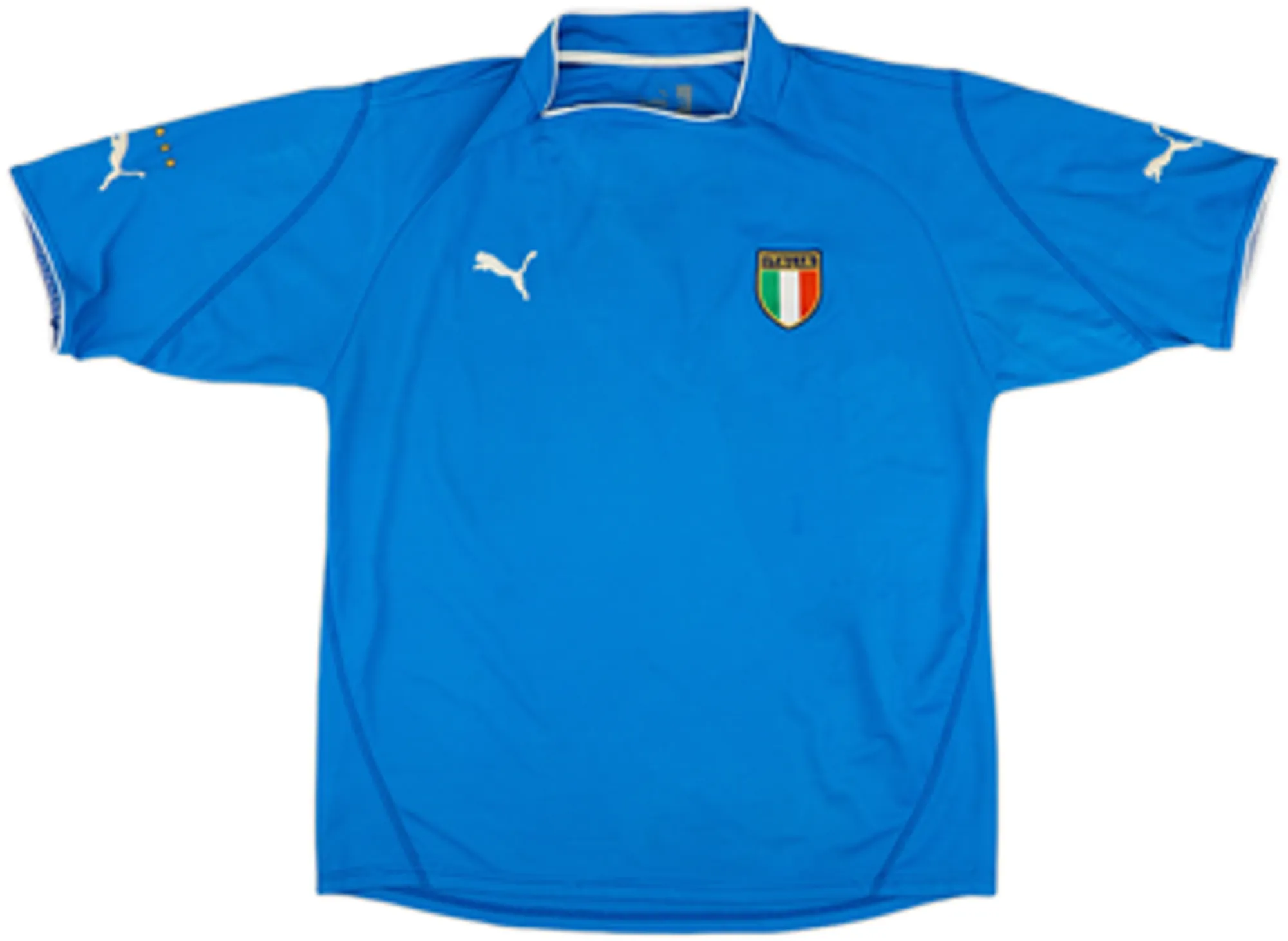Puma Italy Mens SS Home Shirt 2003
