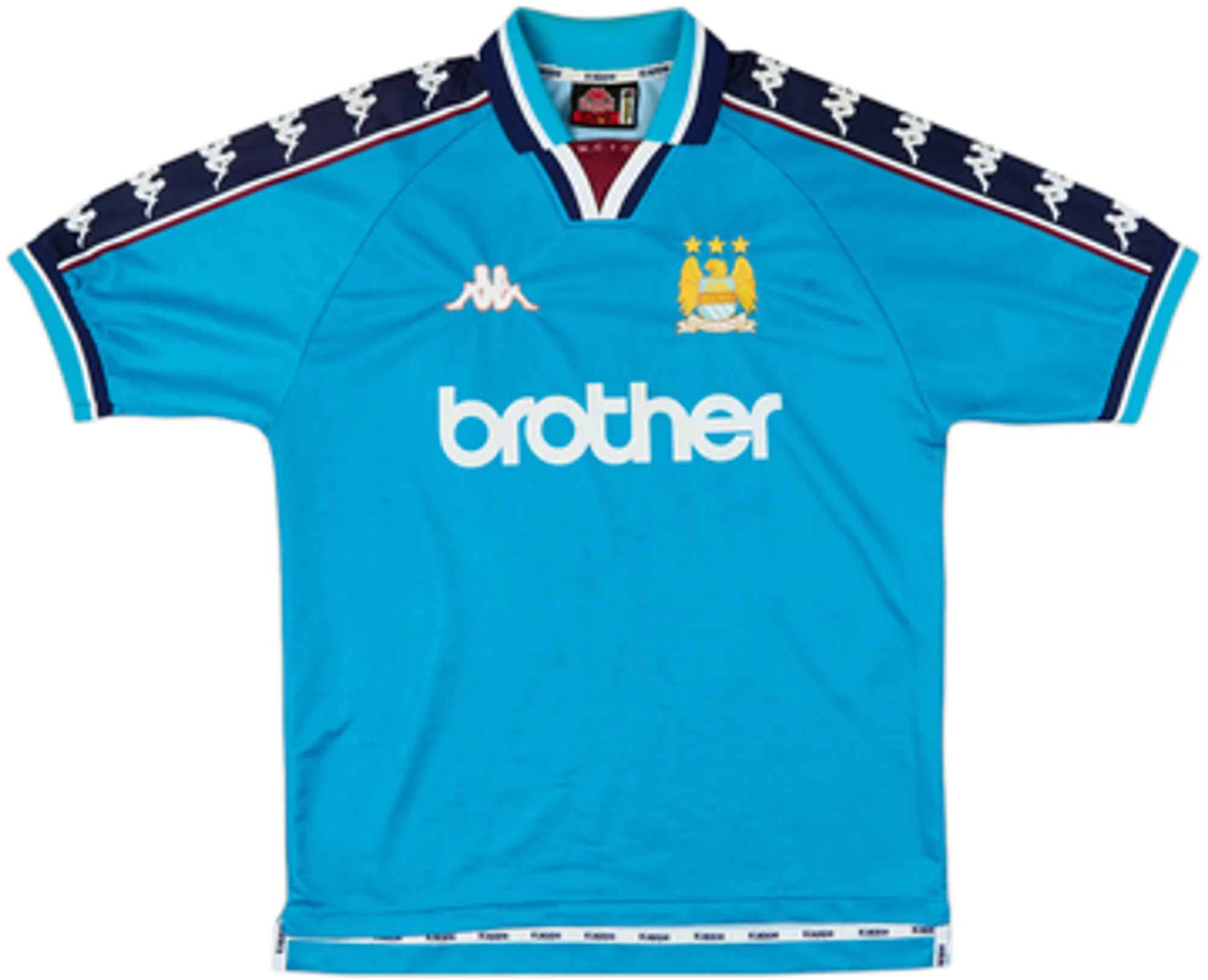 Kappa Manchester City Mens SS Home Shirt 1997/99