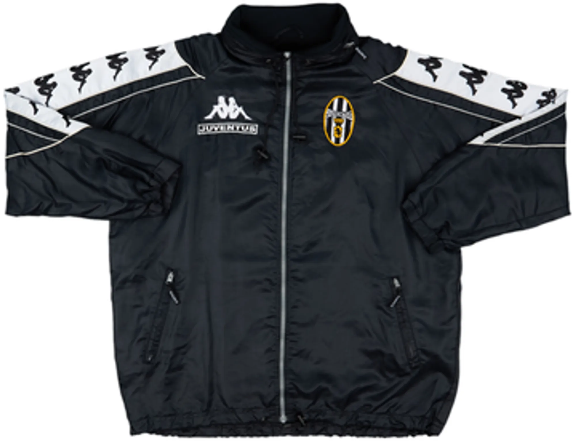 1999-00 Juventus Kappa Hooded Rain Jacket - 9/10 - (L)