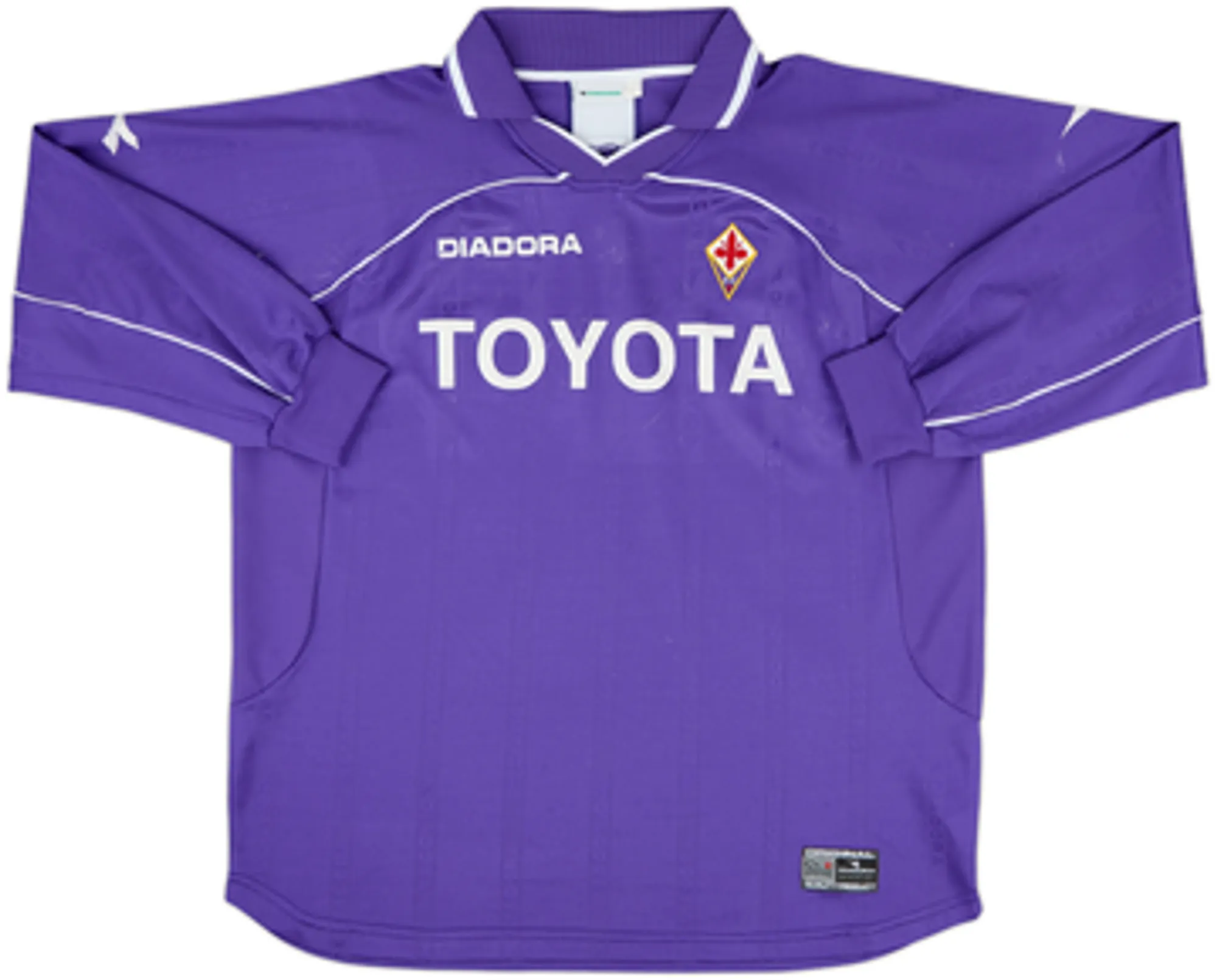 Diadora Fiorentina Mens LS Home Shirt 2000/01