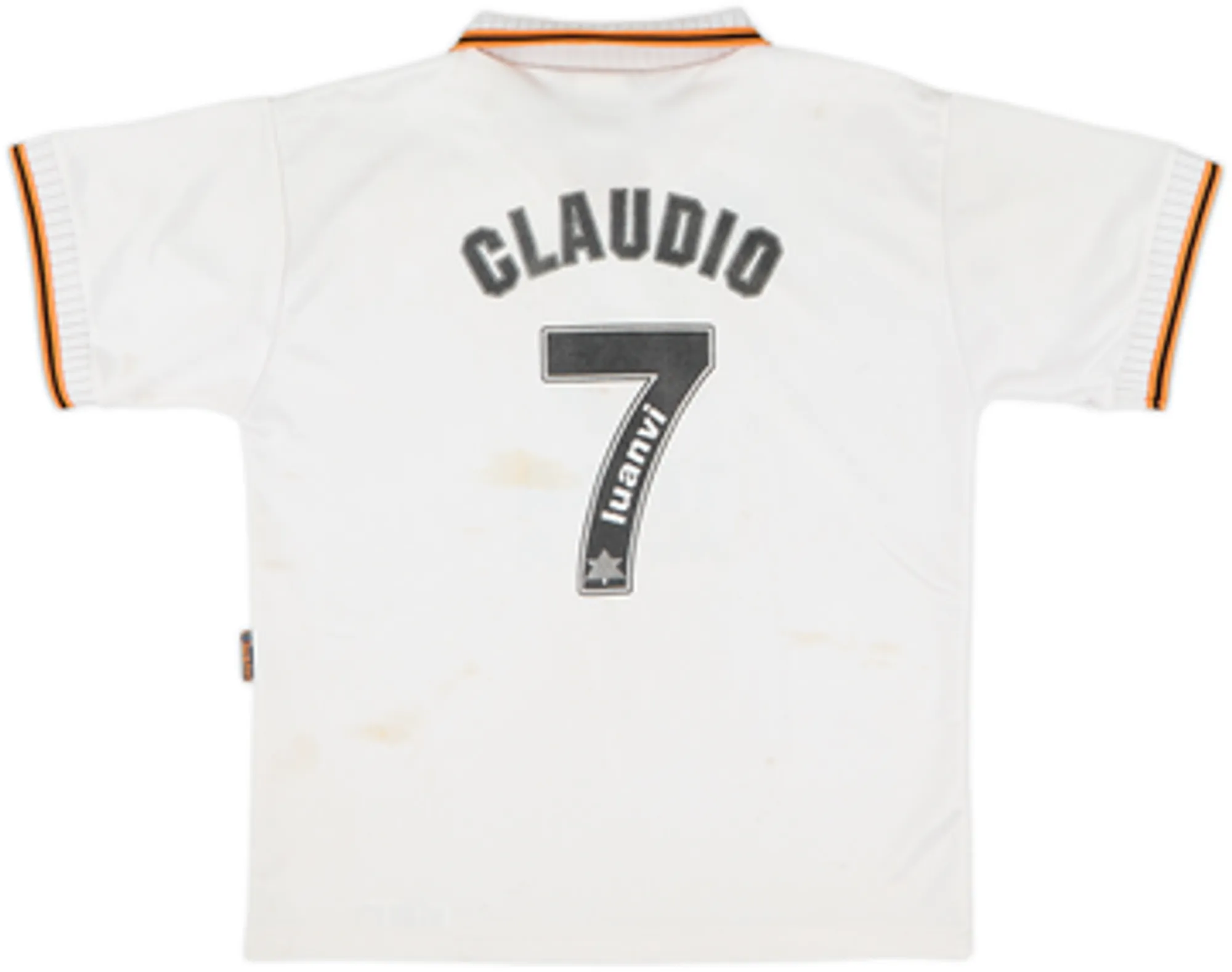 Home Valencia Boys SS Home Shirt 1998/99