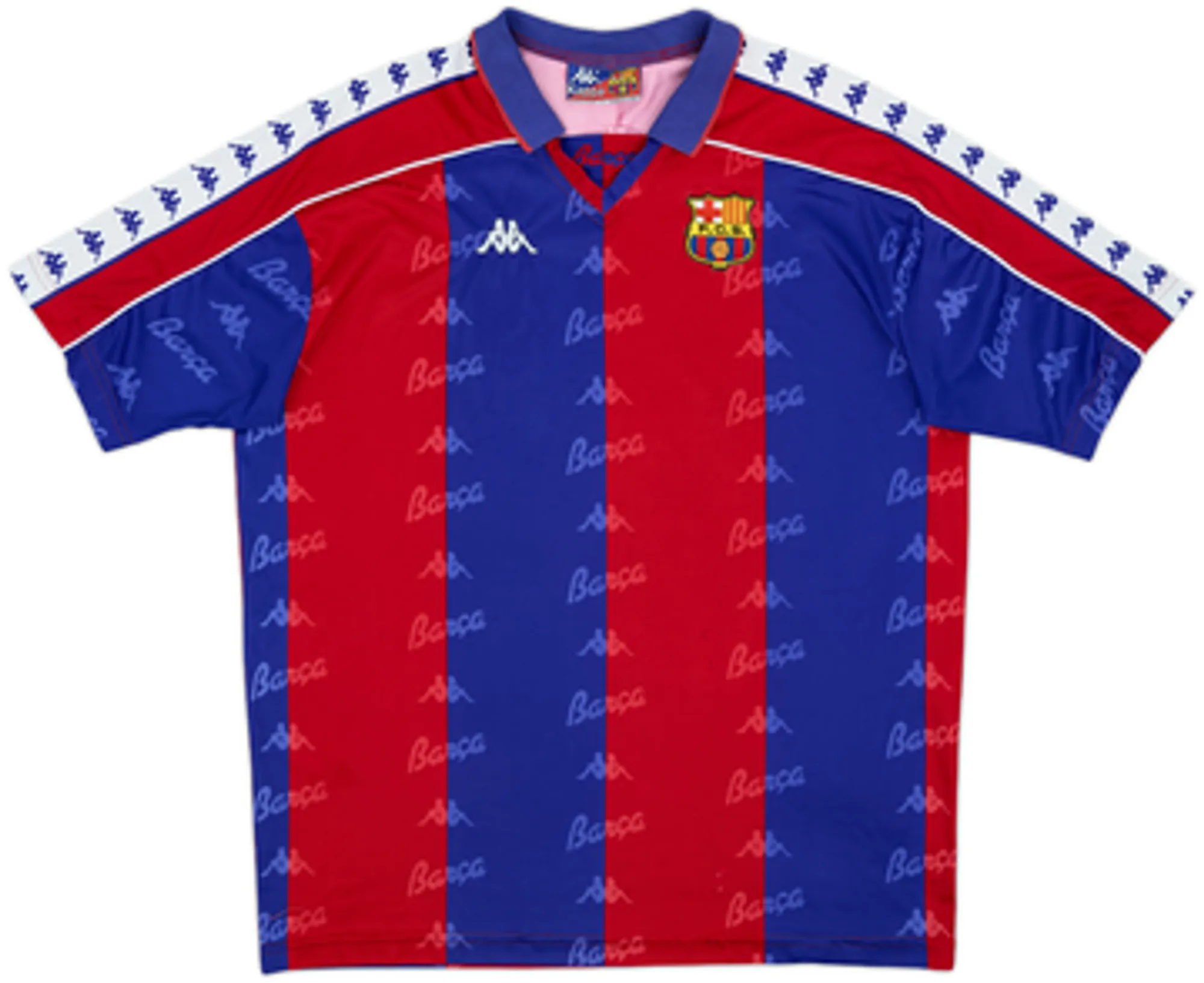 Kappa Barcelona Mens SS Home Shirt 1992/93
