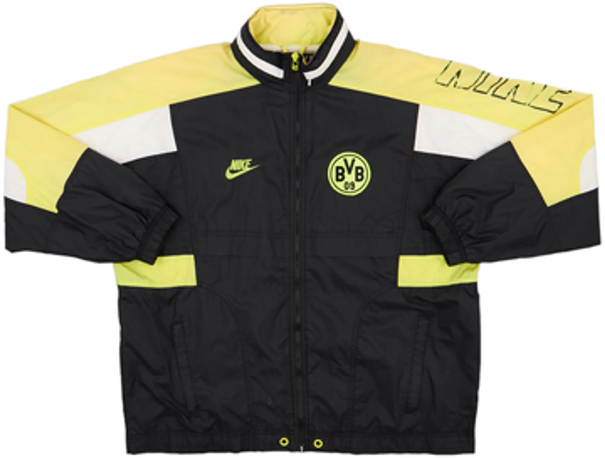1995-96 Borussia Dortmund Nike Hooded Rain Jacket - 5/10 - (M)