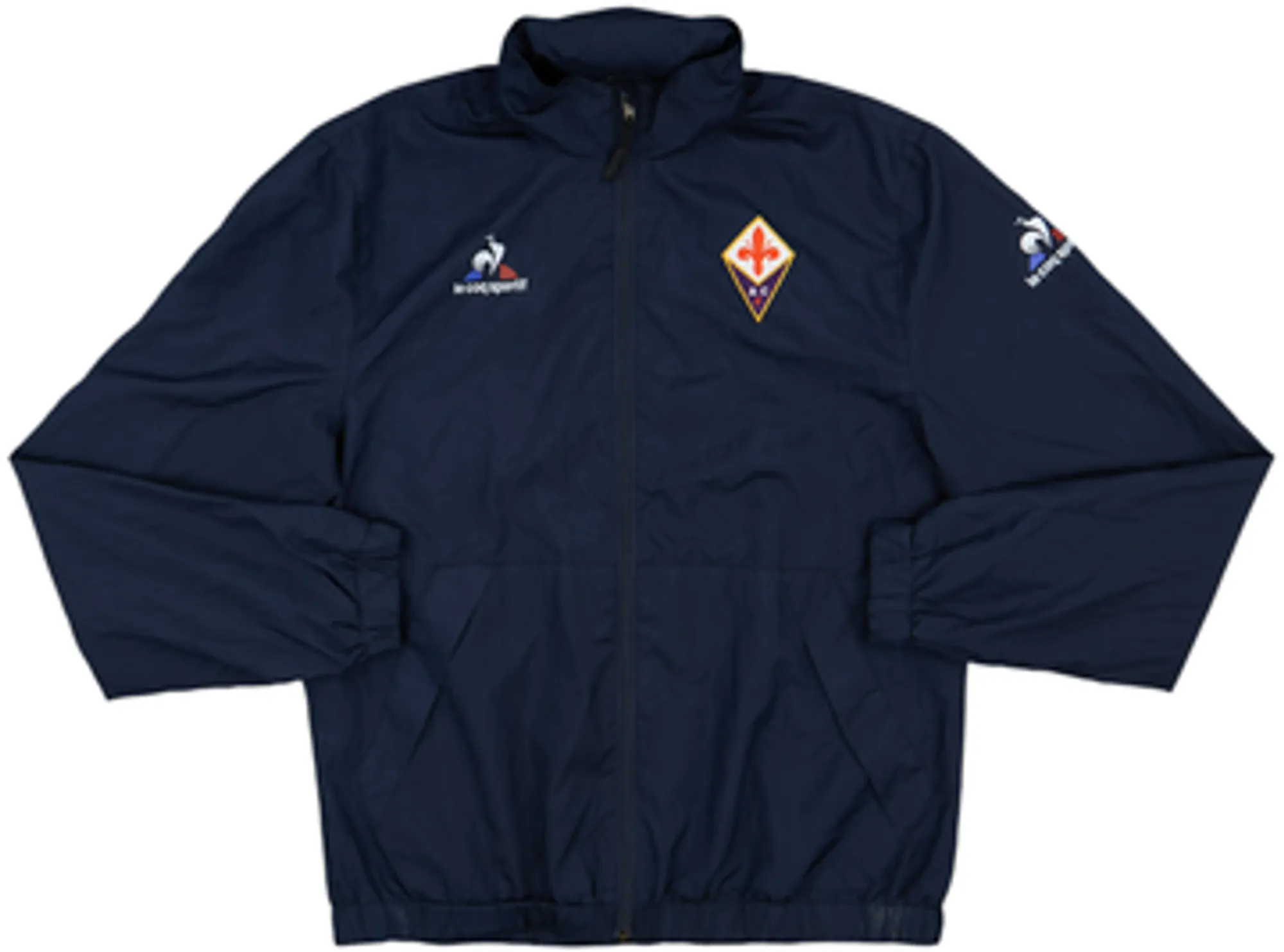 2015-16 Fiorentina Le Coq Sportif Hooded Rain Jacket - 8/10 - (M)