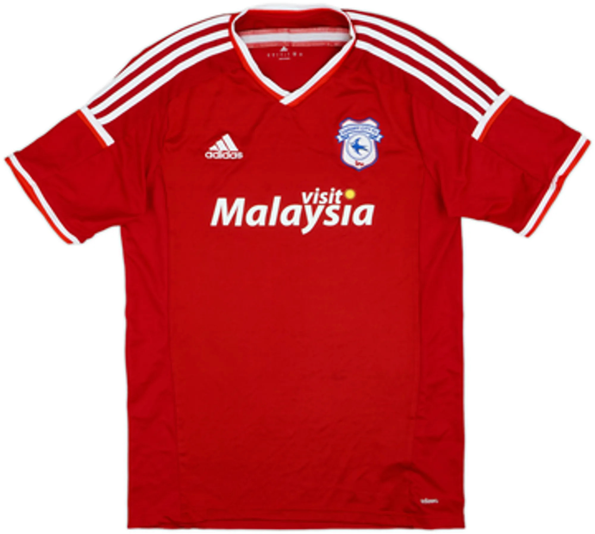 adidas Cardiff City Mens SS Away Shirt 2015/16