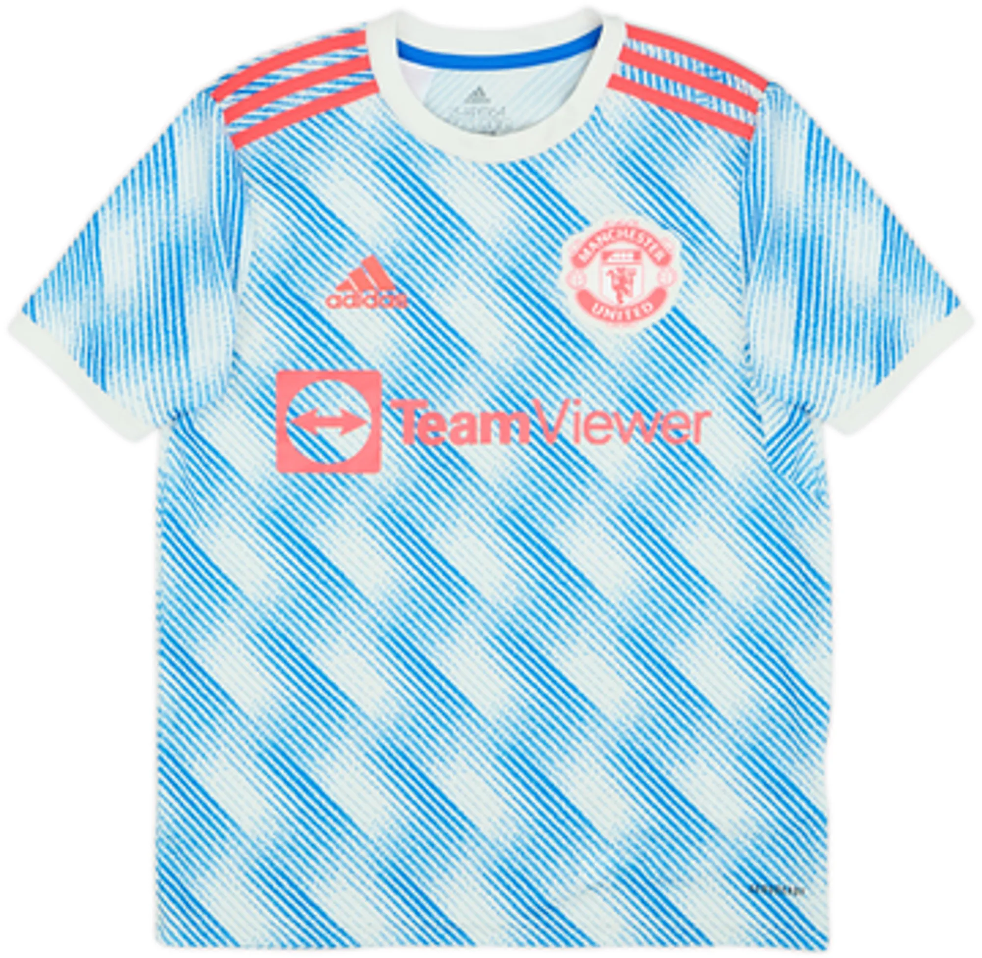 adidas Manchester United Boys SS Away Shirt 2021/22