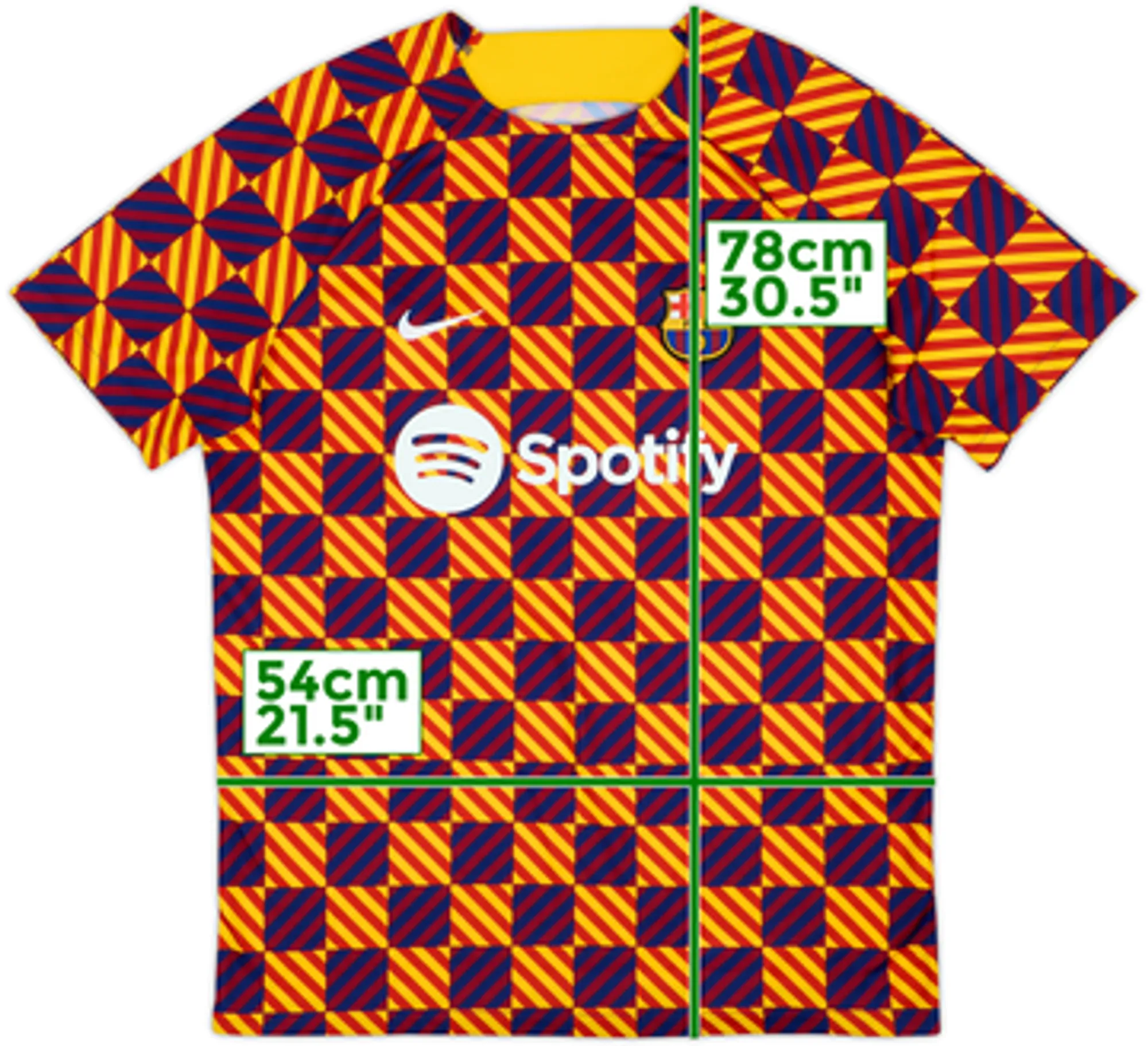 Nike Barcelona Mens SS Home Shirt 2022/23